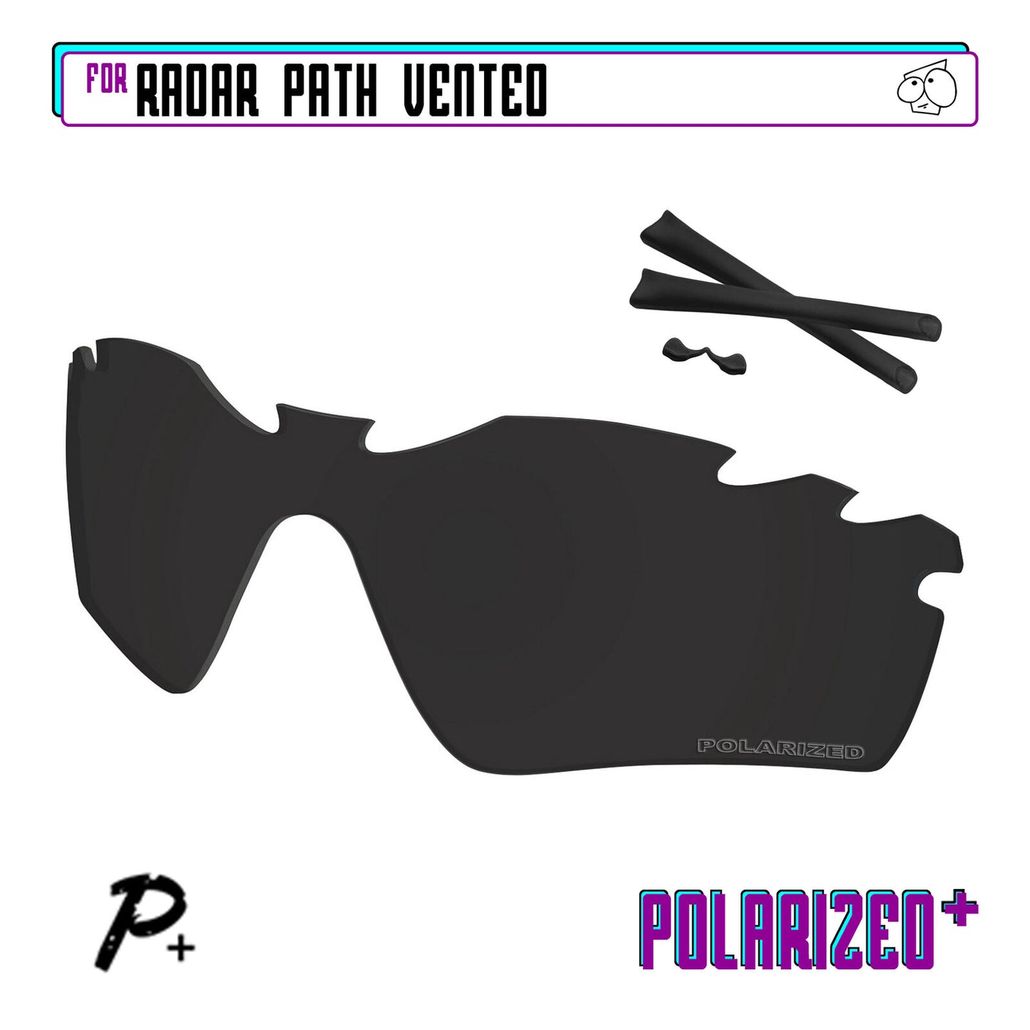 POLARIZED Replacement Lenses & Kit For-Oakley Radar Path Vented Anti-Scratch