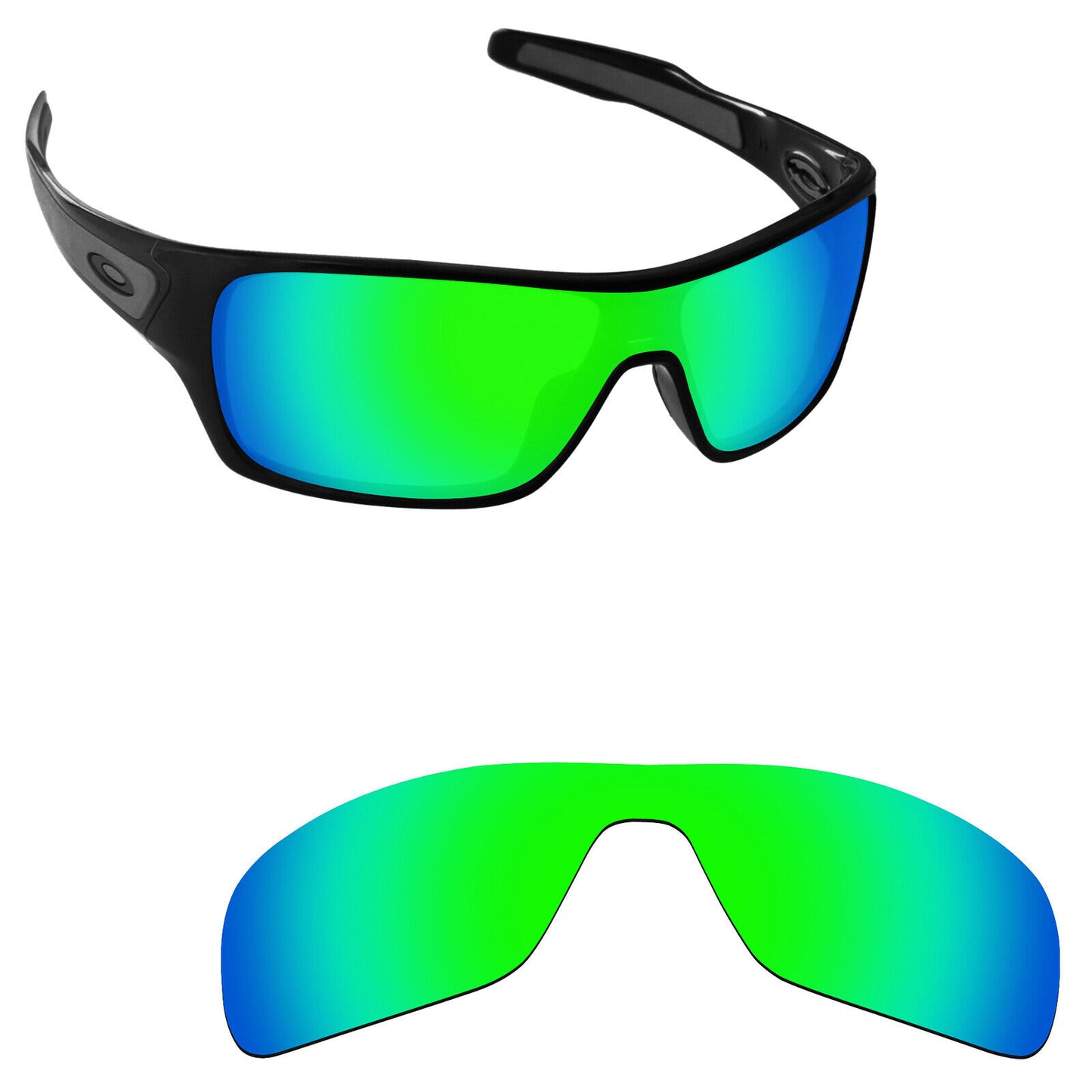 Hawkry Polarized Replacement Lenses for-Oakley Turbine Rotor OO9307 - Options