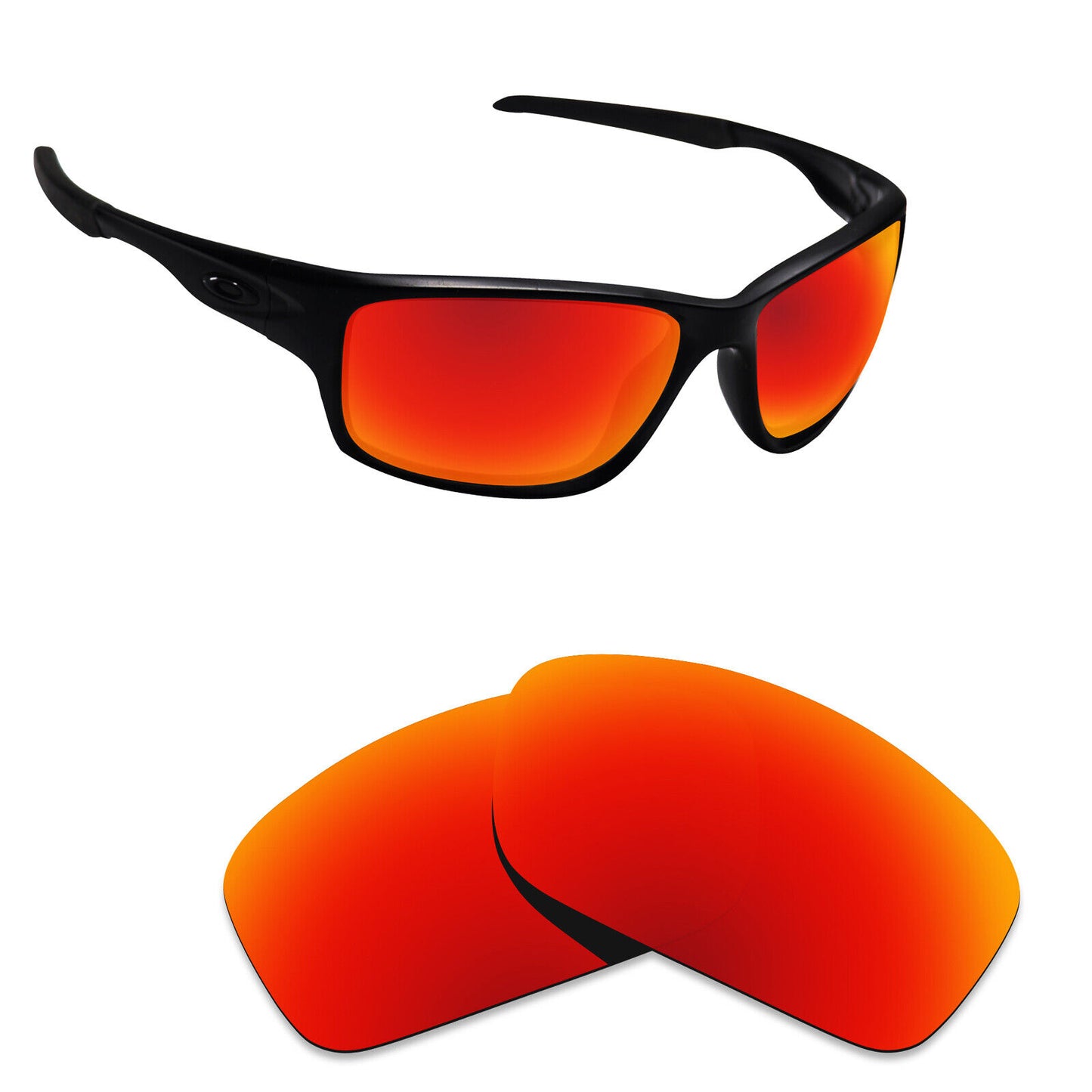 Hawkry Polarized Replacement Lenses for-Oakley Canteen 2014 Sunglass-Multiple
