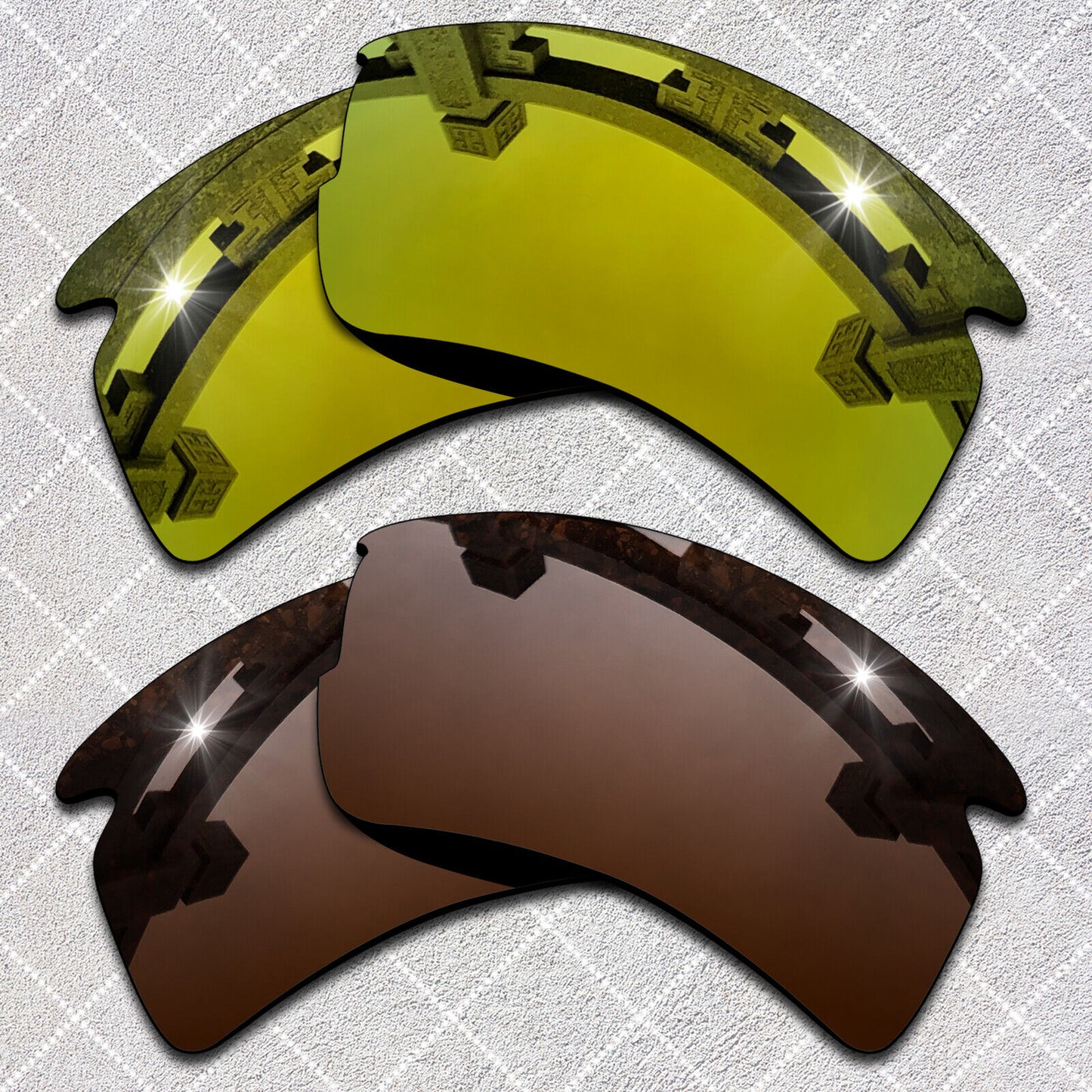 HeyRay Replacement Lenses for Flak 2.0 XL OO9188 Sunglasses Polarized - Options