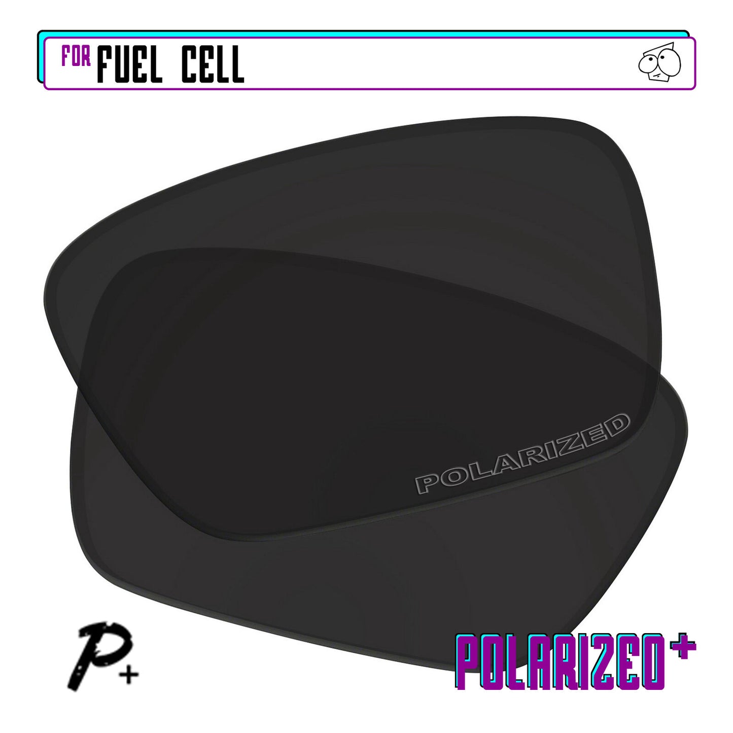 POLARIZED+ Replacement Lens For-Oakley Fuel Cell Sunglass Anti-Scratch
