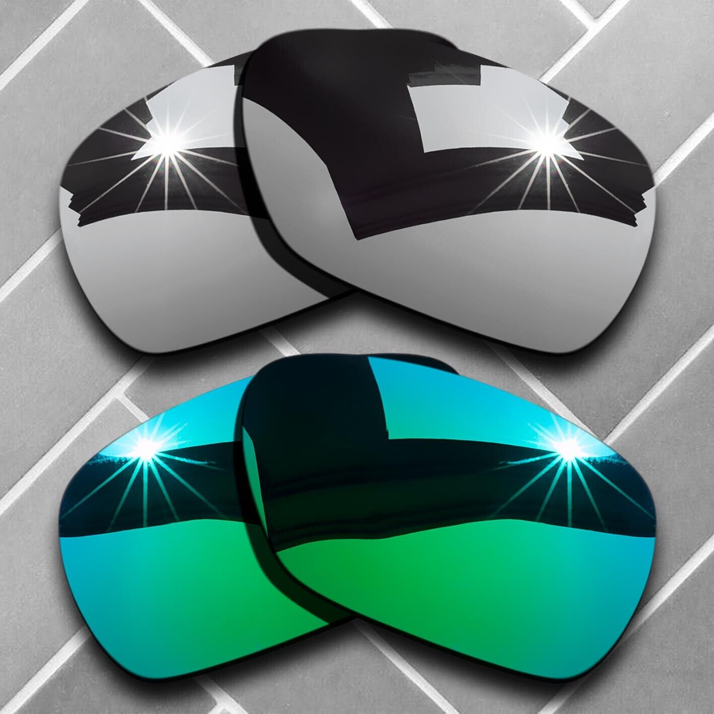 Polarized Anti-Scratch Replacement Lenses for-Costa Del Mar Tuna Alley Choices