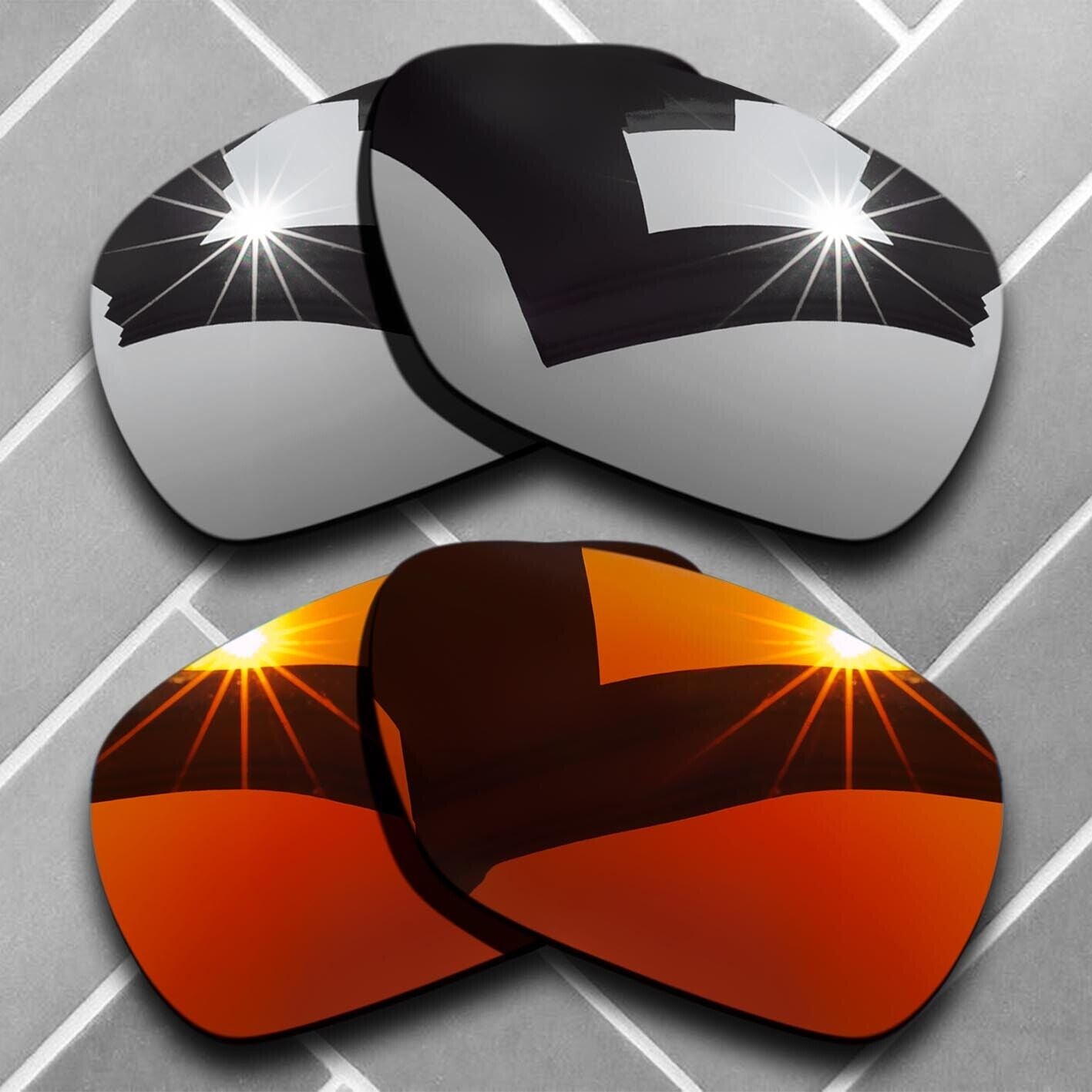 Polarized Anti-Scratch Replacement Lenses for-Costa Del Mar Tuna Alley Choices