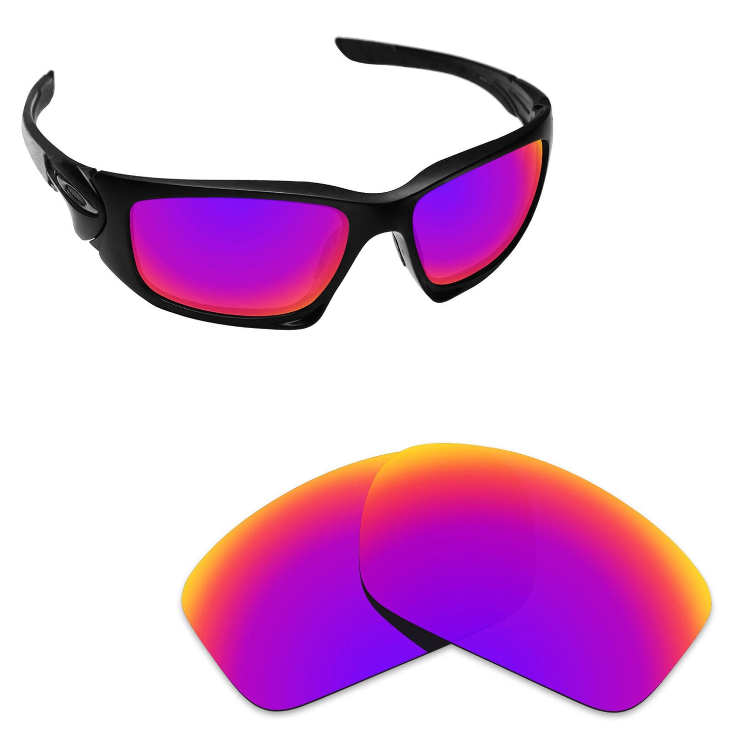 Hawkry Polarized Replacement Lenses for-Oakley Scalpel OO9095 Sunglass - Options