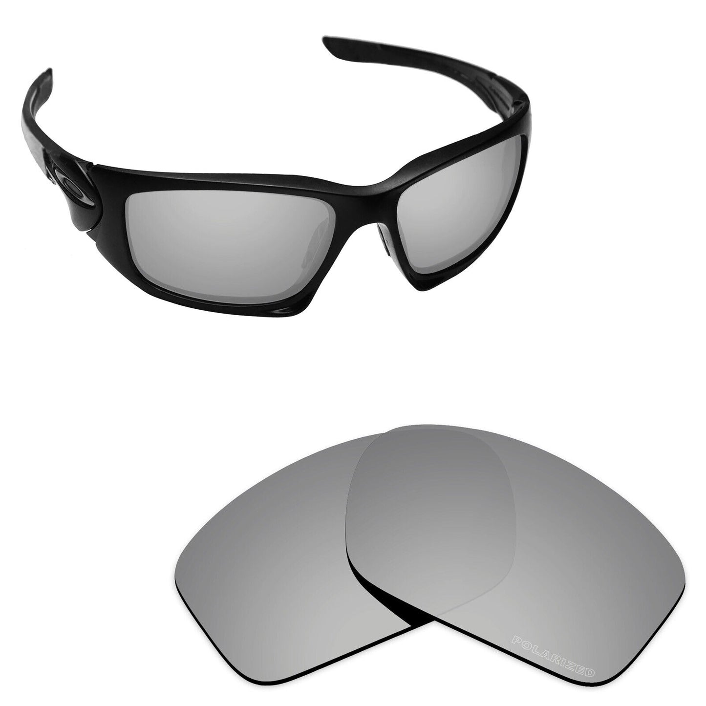 Hawkry Polarized Replacement Lenses for-Oakley Scalpel OO9095 Sunglass - Options