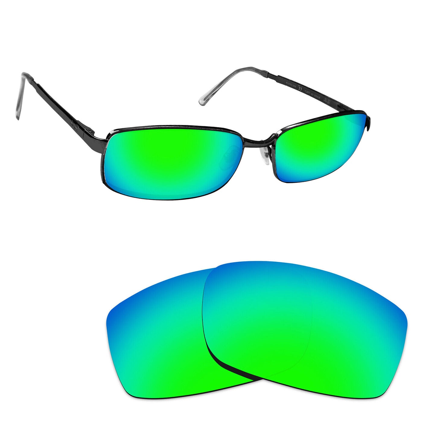 Hawkry Polarized Replacement Lenses for - RayBan-RB3194-59 Sunglass - Multiple