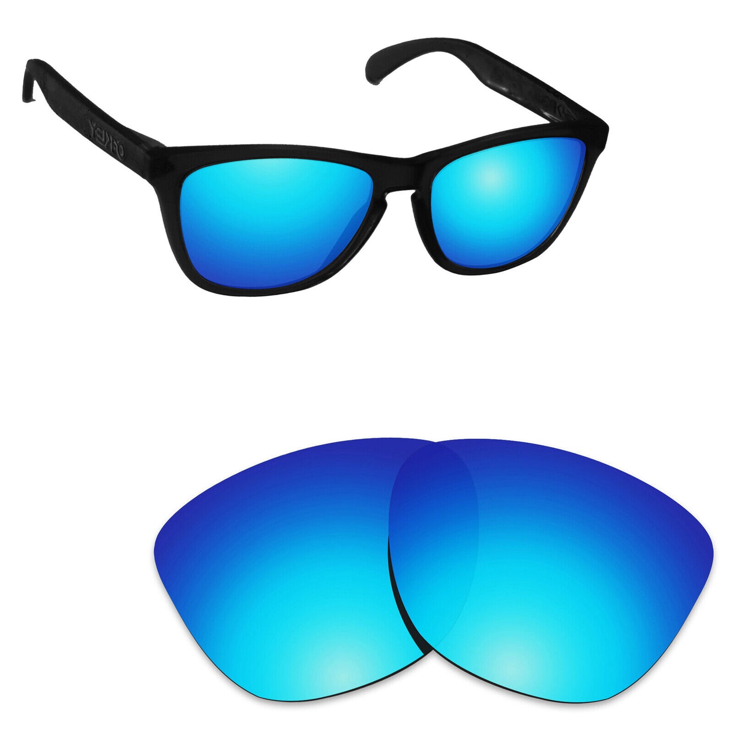 Hawkry Polarized Replacement Lenses for-Oakley Frogskins LX OO2043 - Options