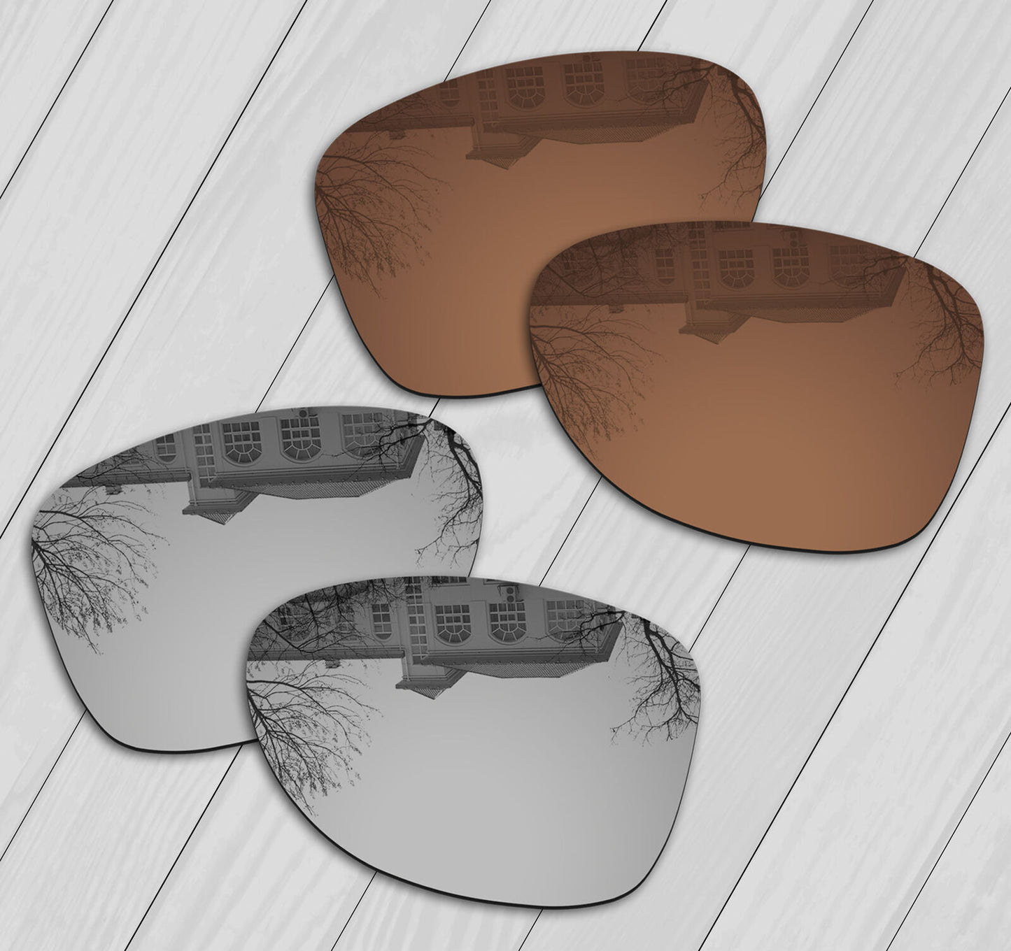 POLARIZED Replacement Lenses For-Oakley Crosshair 2012 Anti-Scratch Options