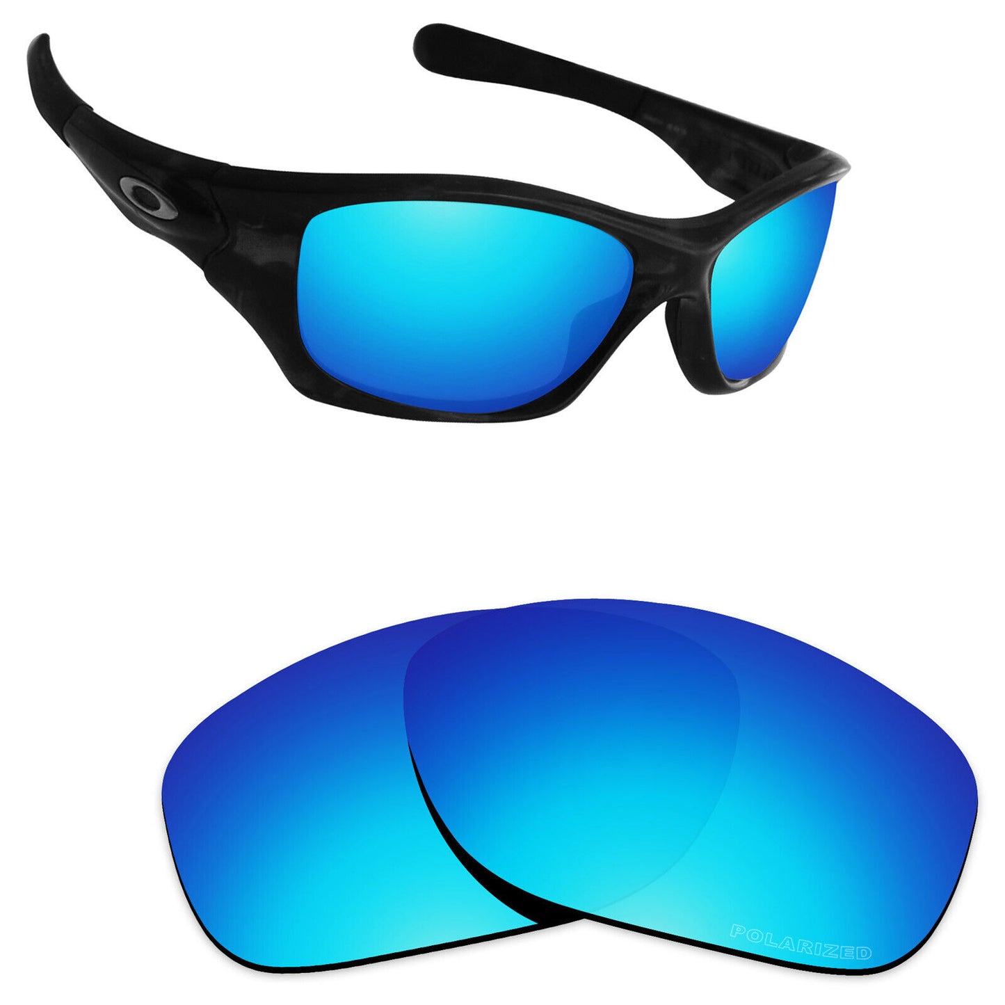 Hawkry Polarized Replacement Len for-Oakley Pit Bull Asian Fit Sunglass-Multiple