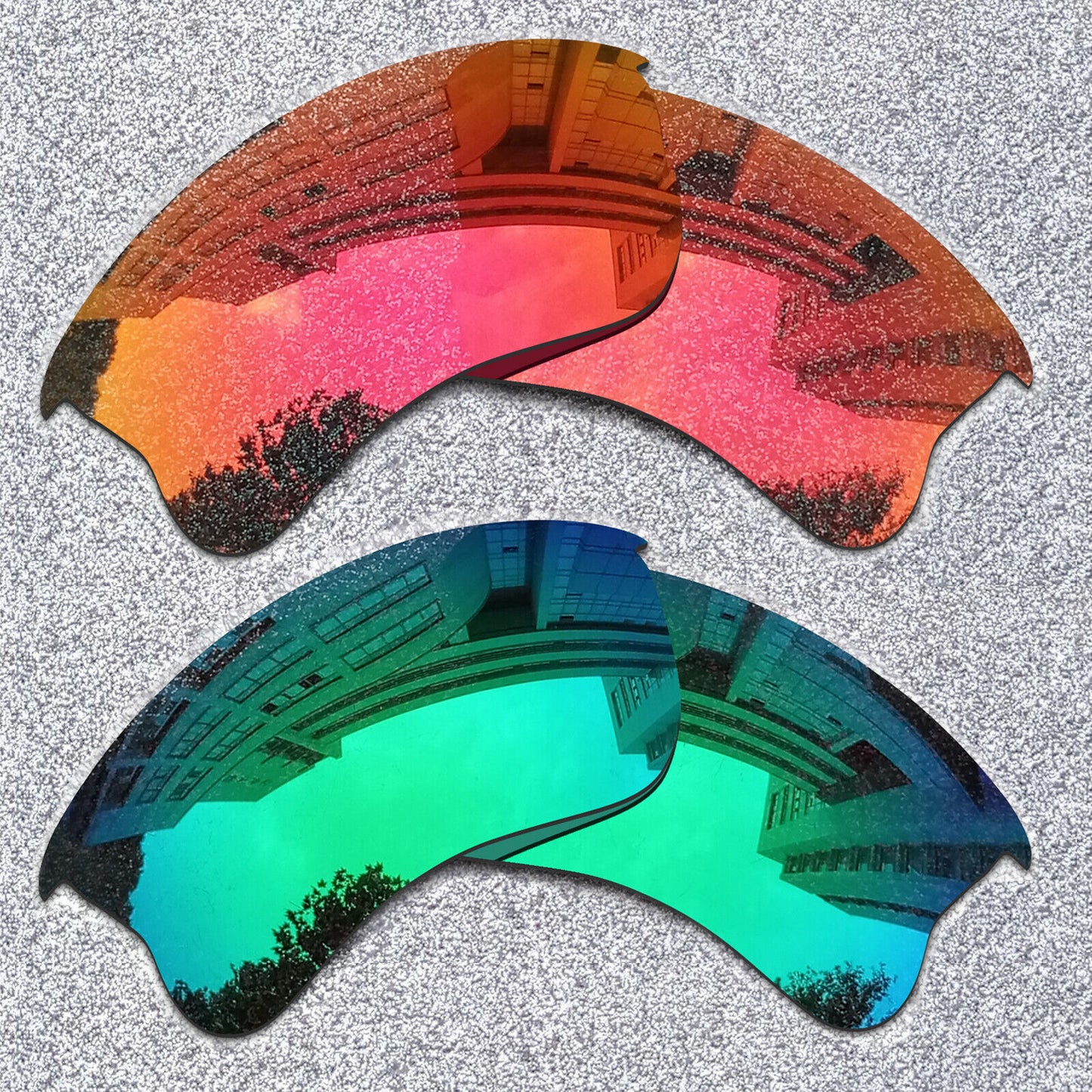ExpressReplacement Polarized Lenses For-Oakley Flak Jacket XLJ Sunglasses