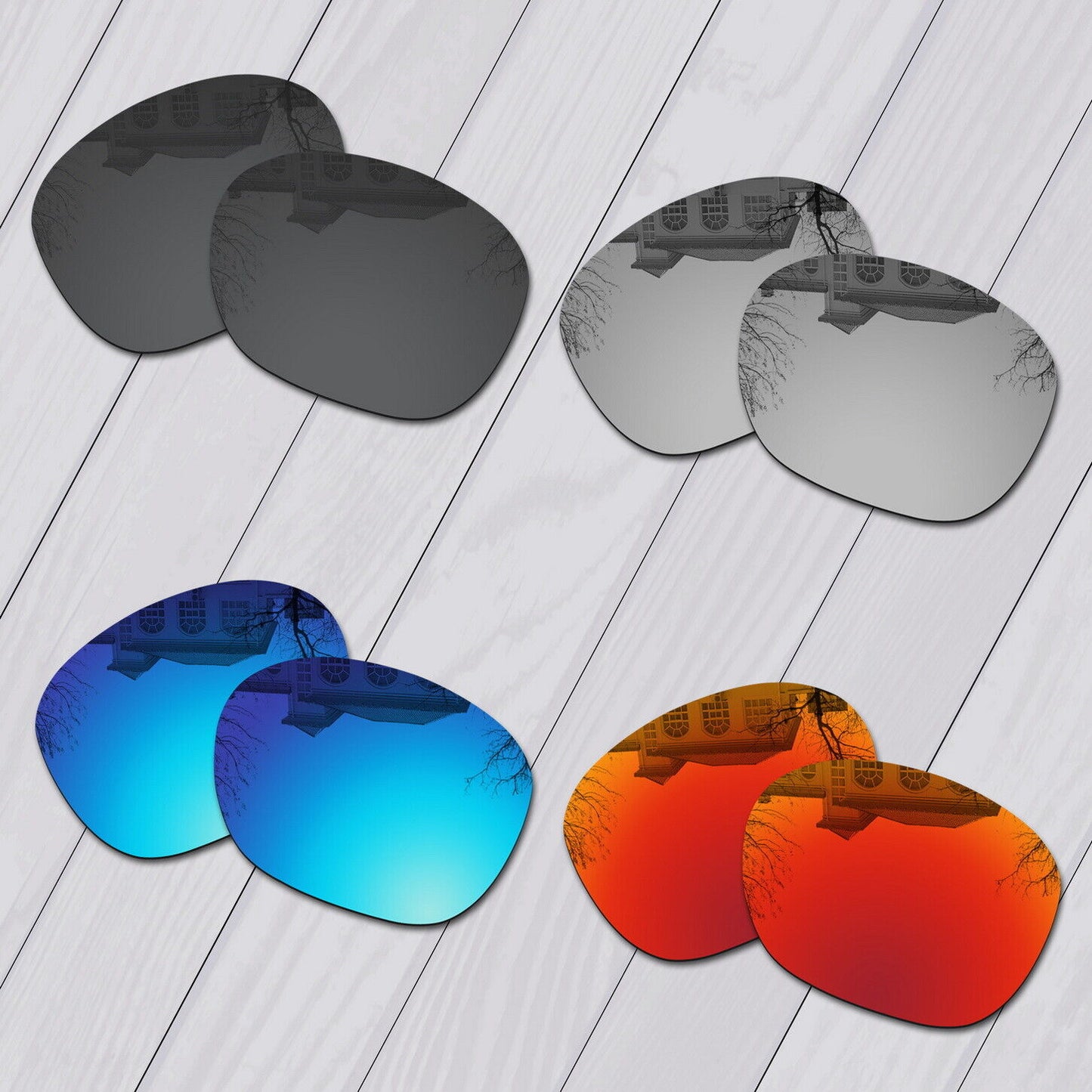POLARIZED Replacement Lenses For-Oakley Garage Rock OO9175 Anti-Scratch Options