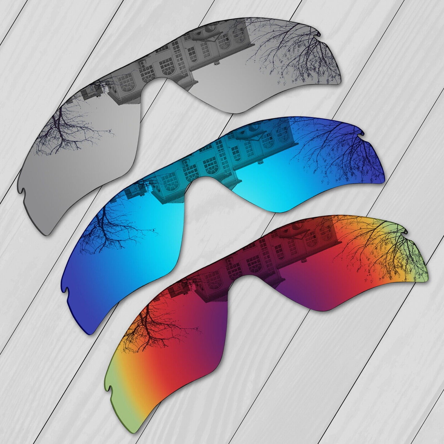 POLARIZED Replacement Lenses & Kit For-Oakley Radar Path Asian Fit Sunglasses