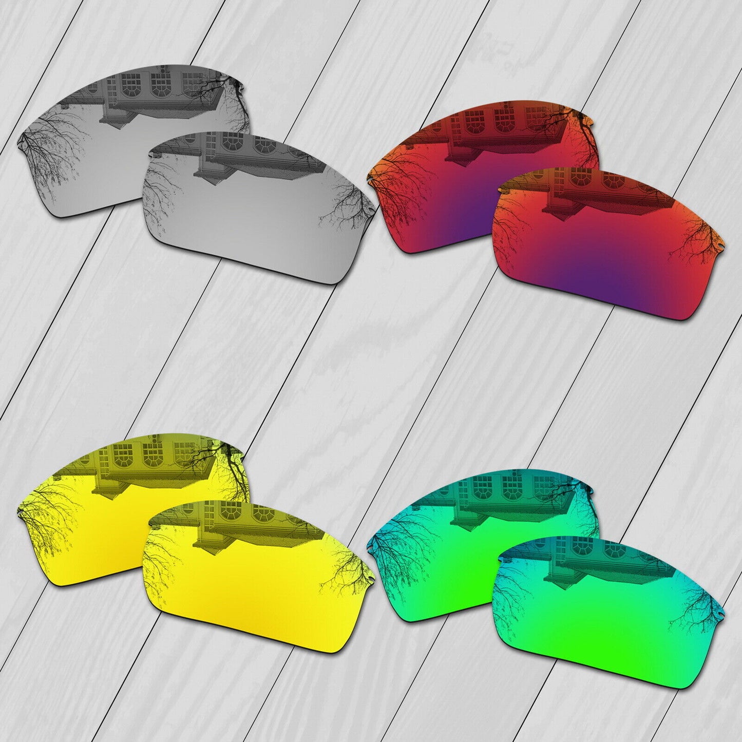 POLARIZED Replacement Lens & Kit For-Oakley WireTap Sunglasses Anti-Scratch