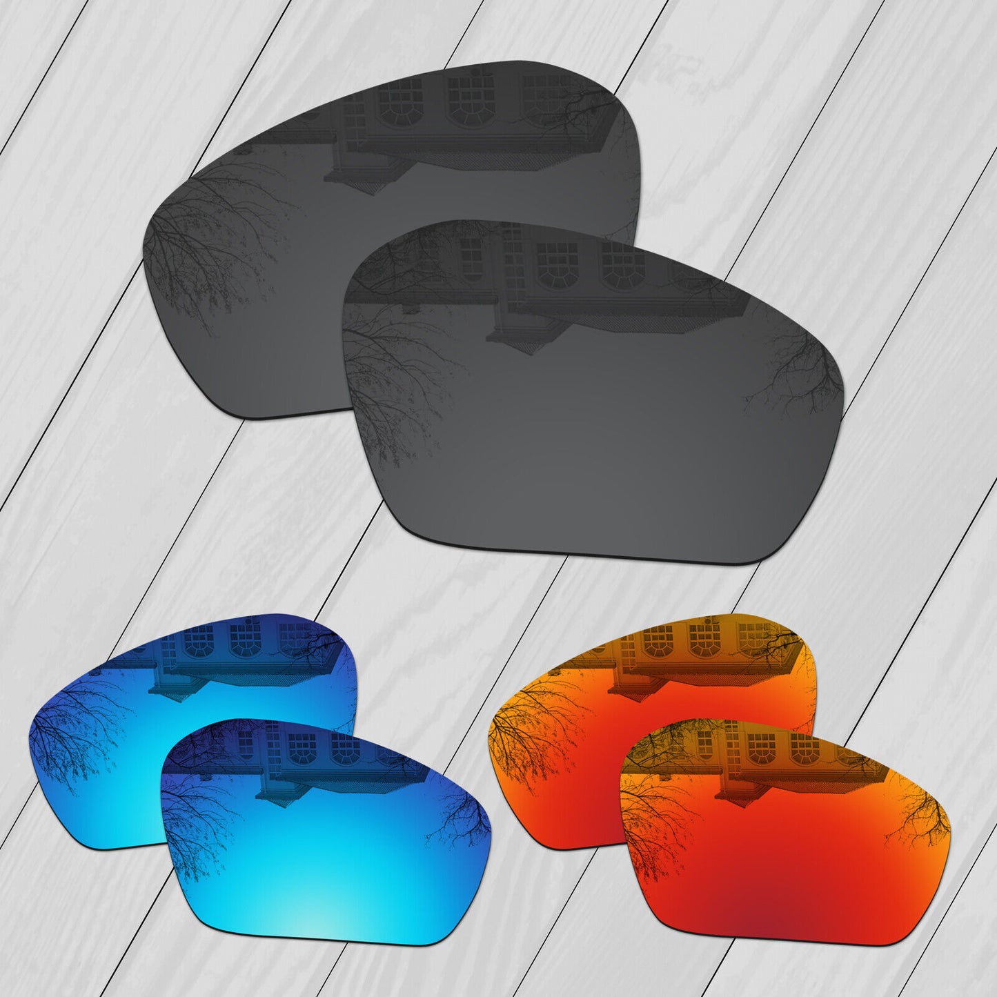 POLARIZED Replacement Lens For-Oakley Field Jacket OO9402 Sunglass Anti-Scratch