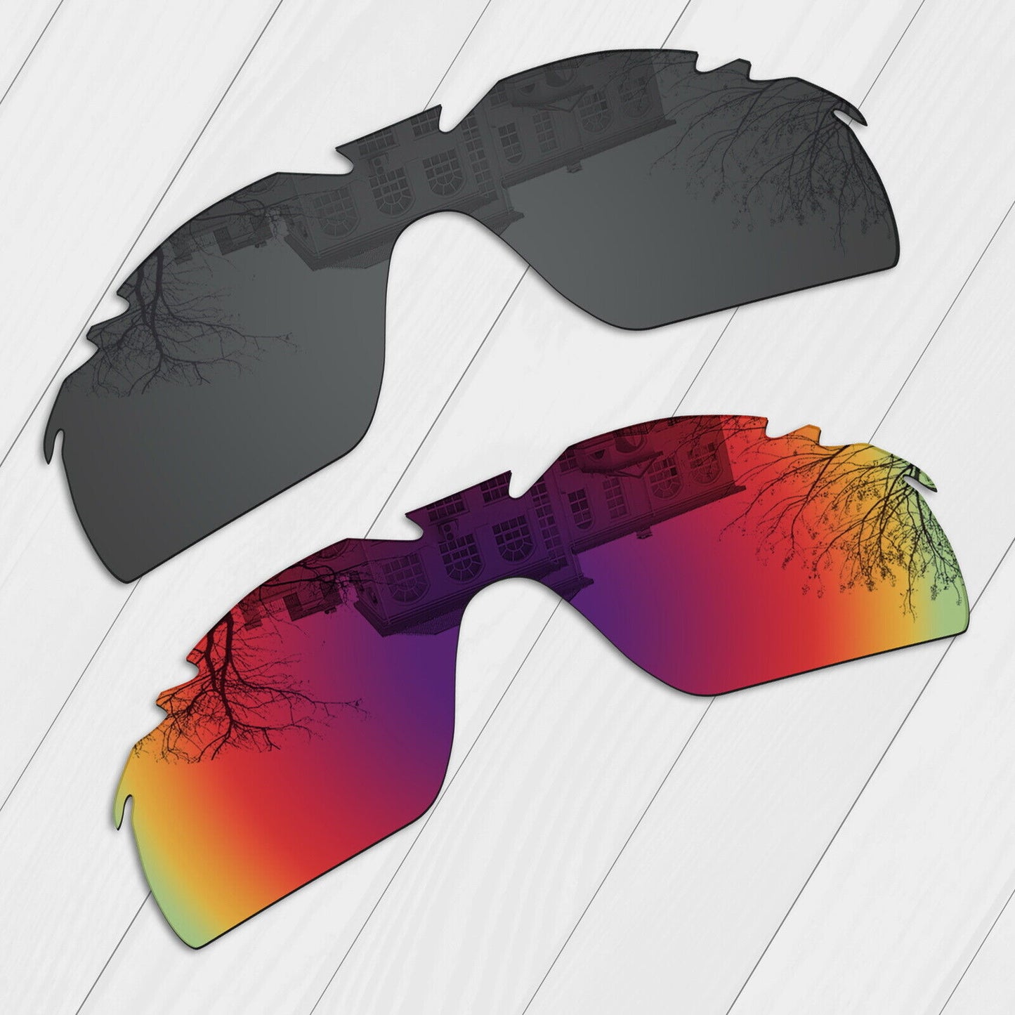 POLARIZED Replacement Lens&Kit For-Oakley Radarlock XL Vented OO9196 Options