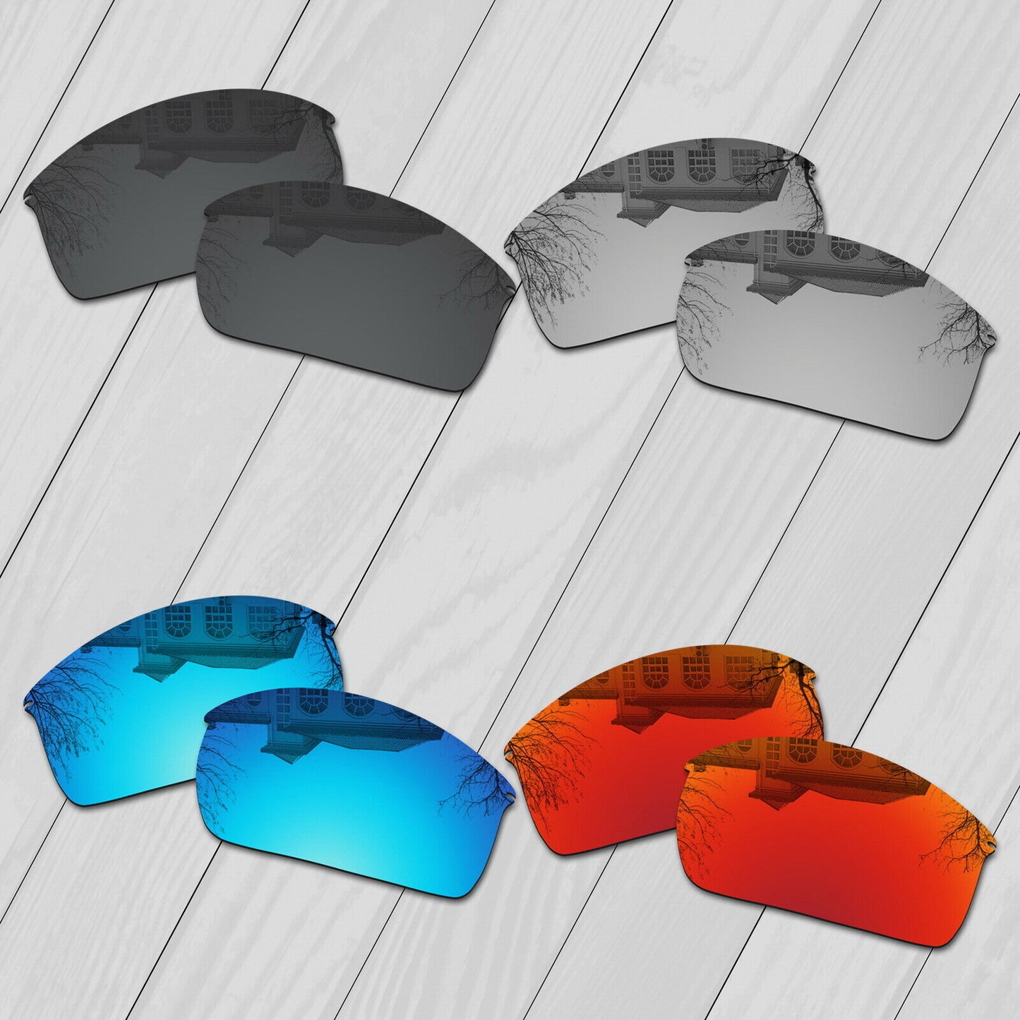 POLARIZED Replacement Lens & Kit For-Oakley WireTap Sunglasses Anti-Scratch