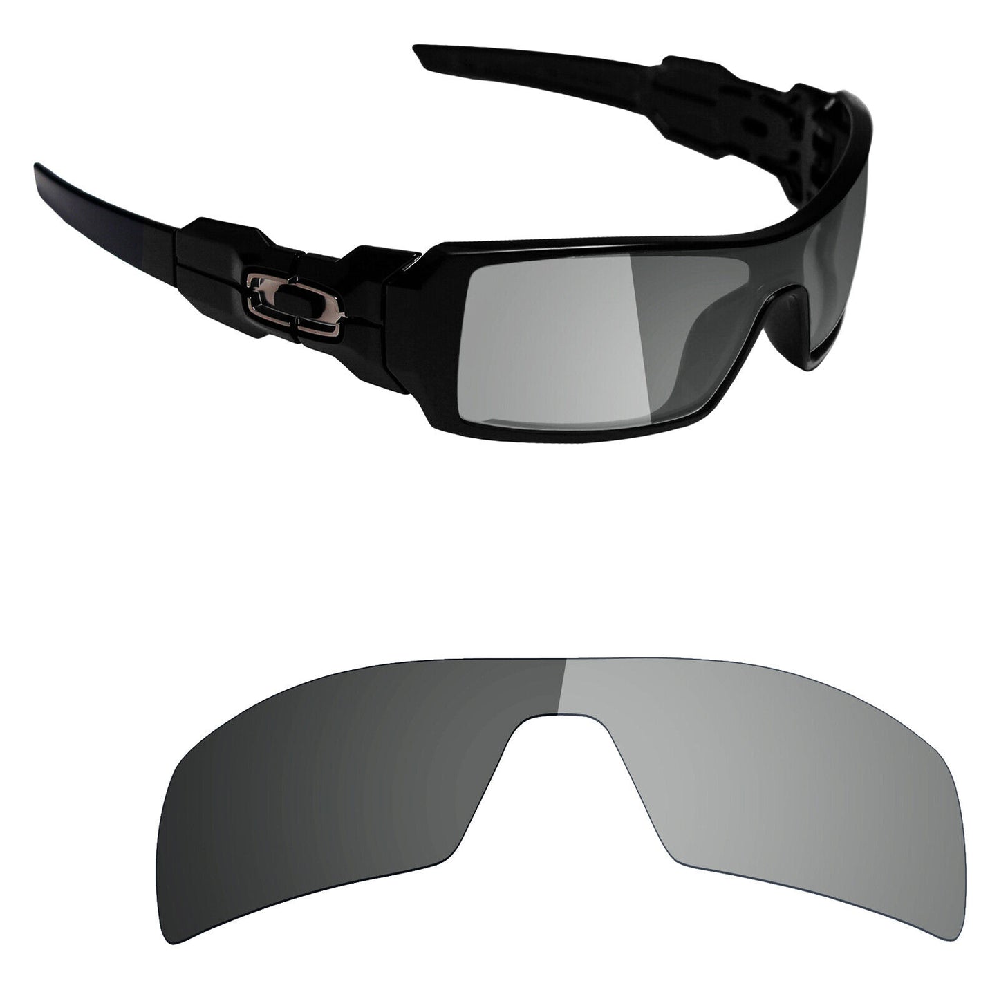 Hawkry Polarized Replacement Lenses for-Oakley Oil Rig Sunglass - Options