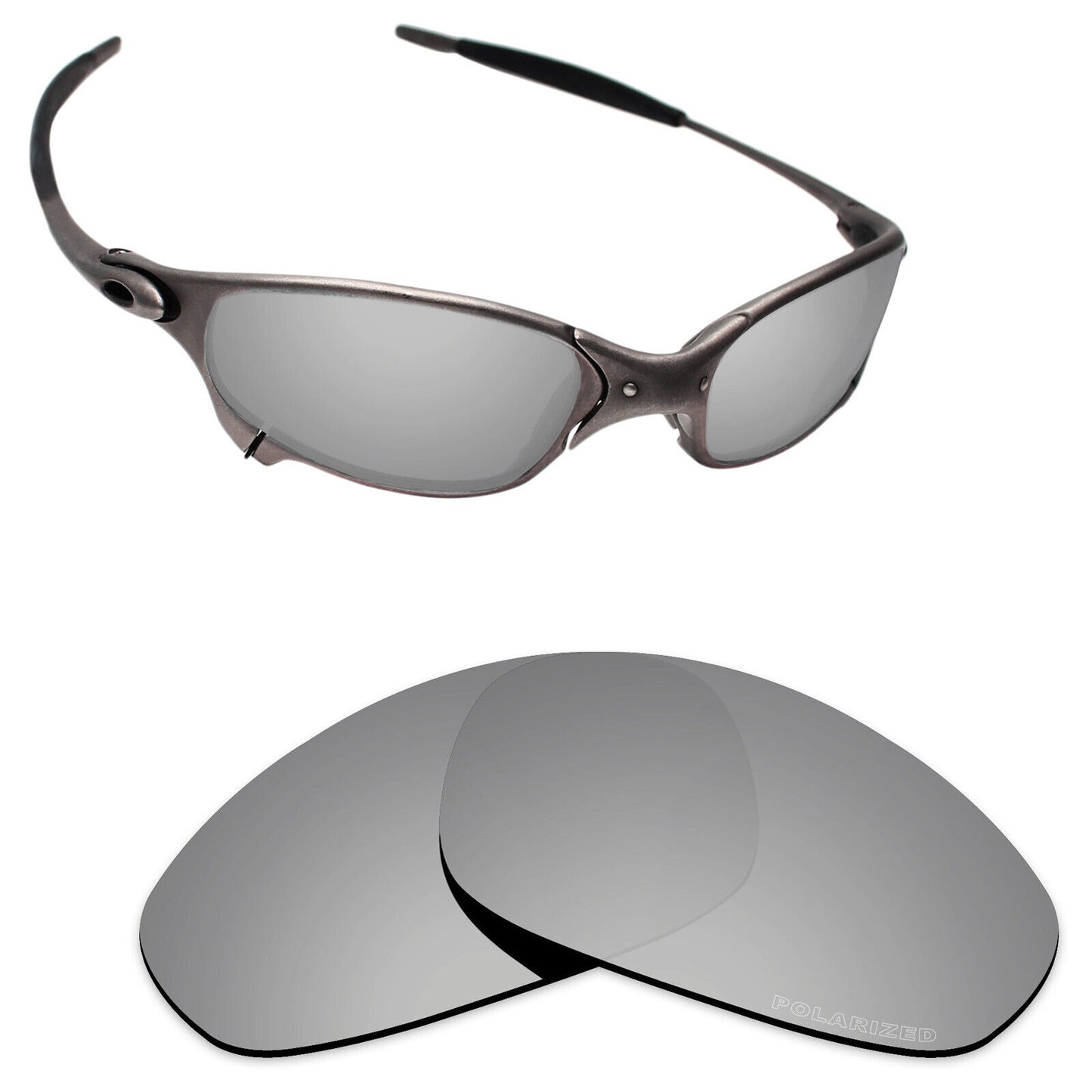 Hawkry Polarized Replacement Lenses for-Oakley Juliet Sunglass - Multiple