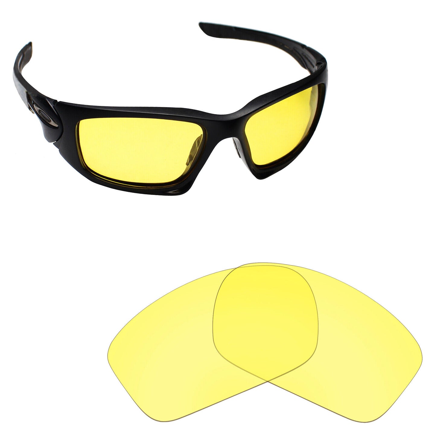 Hawkry Polarized Replacement Lenses for-Oakley Scalpel OO9095 Sunglass - Options