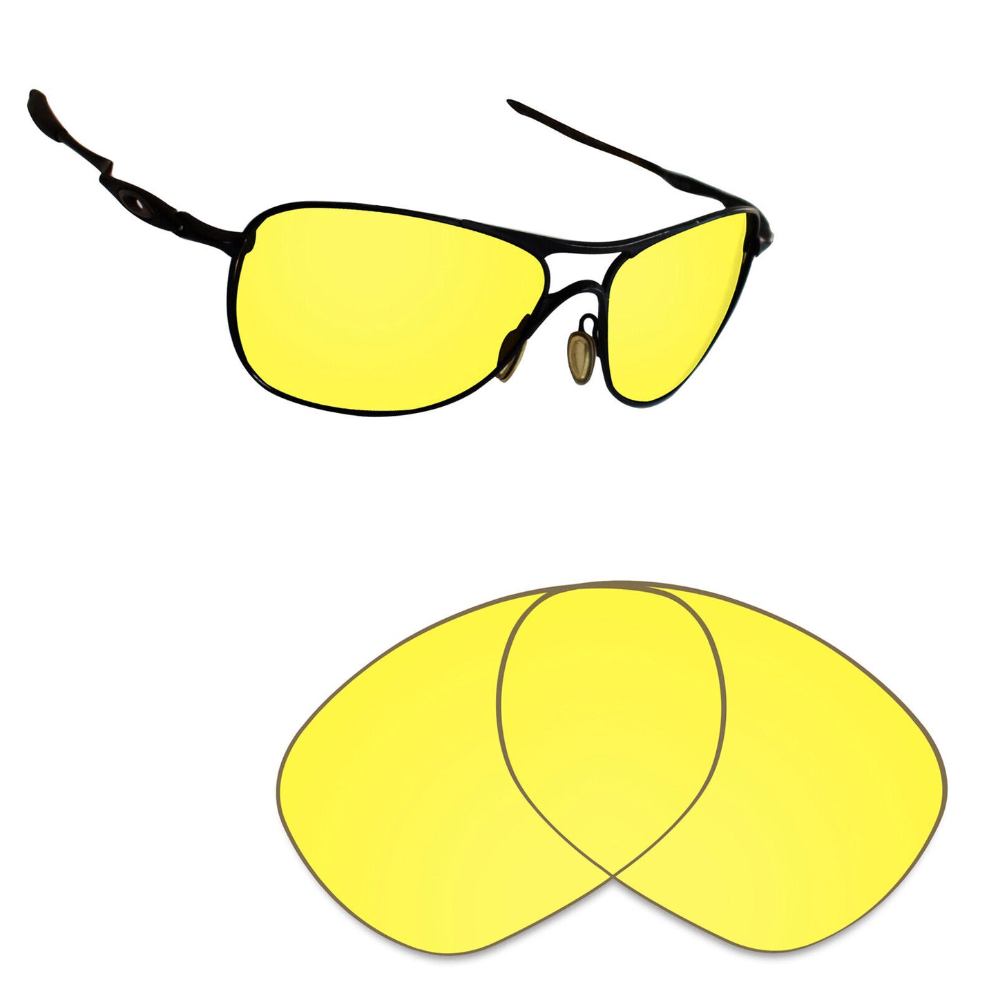 Hawkry Polarized Replacement Lens for-Oakley Crosshair New 2012 Sunglass