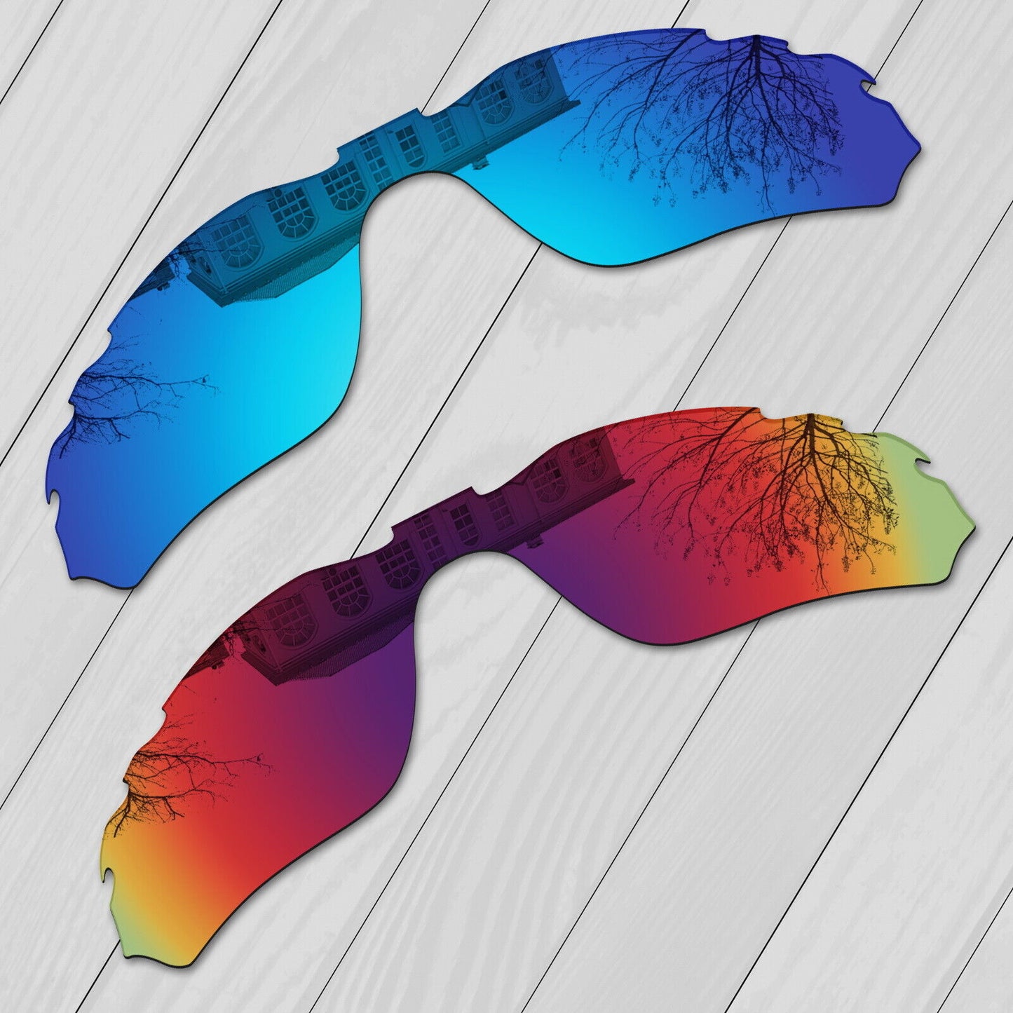 POLARIZED Replacement Lenses For-Oakley Radar Edge Vented OO9184 Anti-Scratch