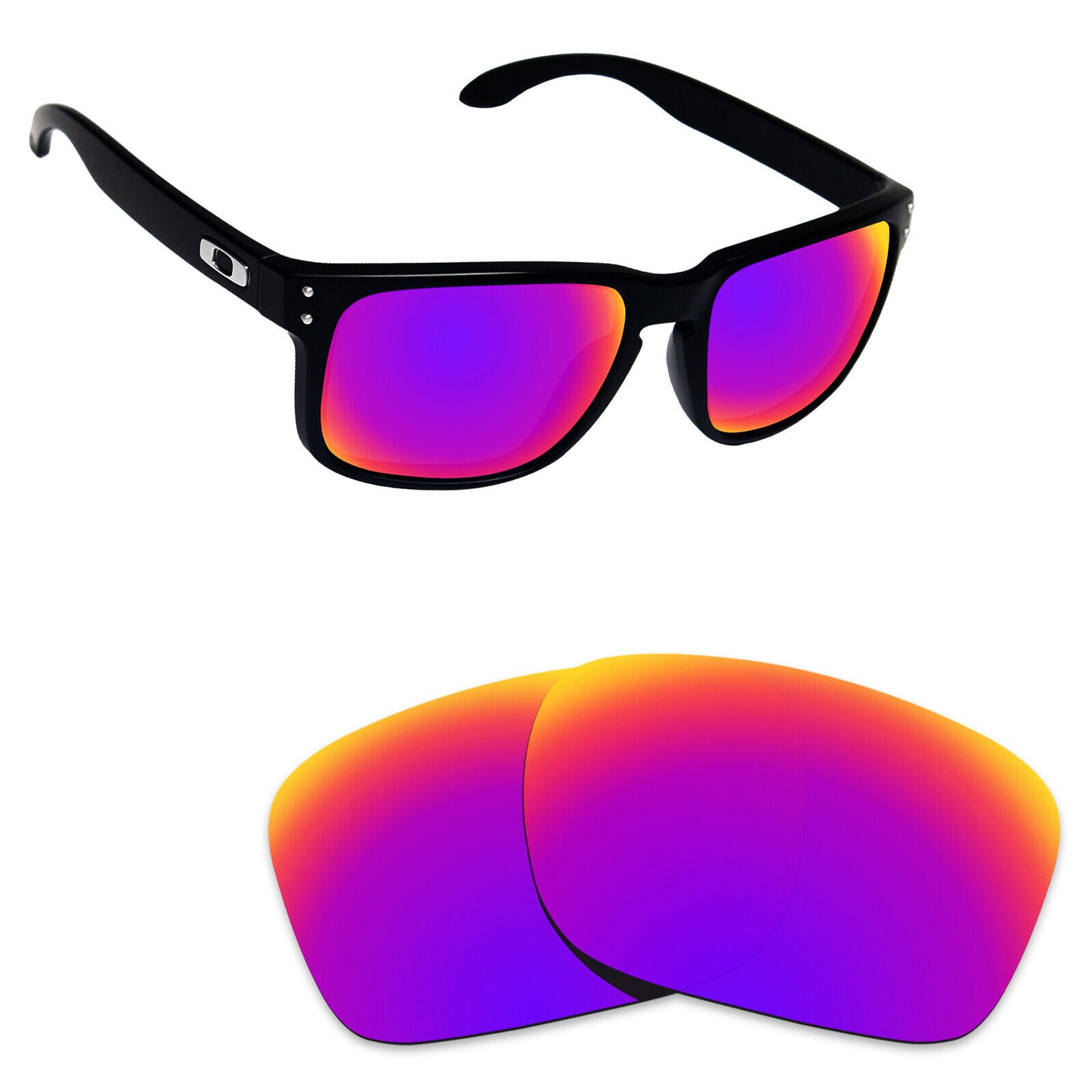 Hawkry Polarized Replacement Lens for-Oakley Holbrook OO9102 Sunglass - Multiple