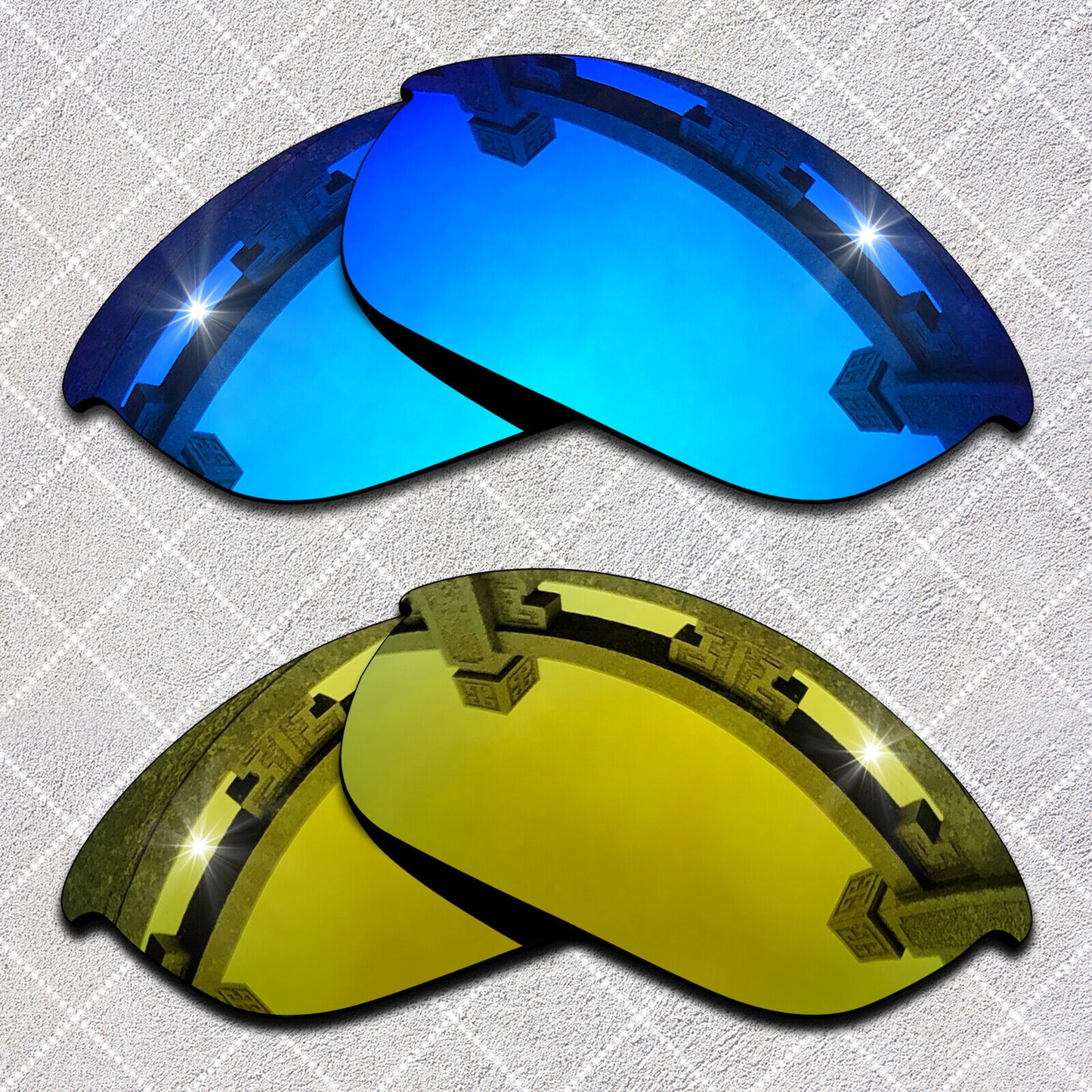 HeyRay Replacement Lenses for Half Jacket Sunglasses Polarized - Options