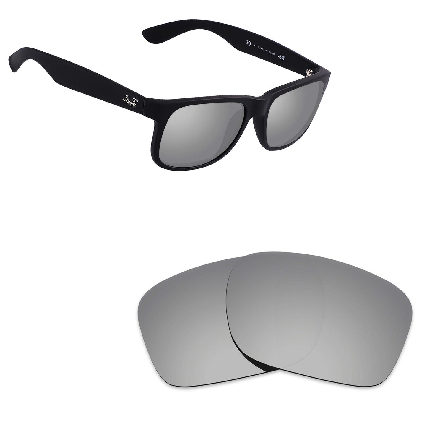 Hawkry Polarized Replacement Lens for-RayBan RB4165-51 Sunglass - Options