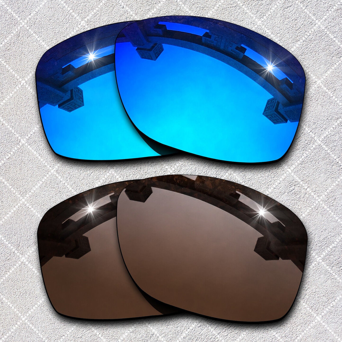 HeyRay Replacement Lenses for Pit Bull Asian Fit OO9161 Sunglasses Polarized-Opt