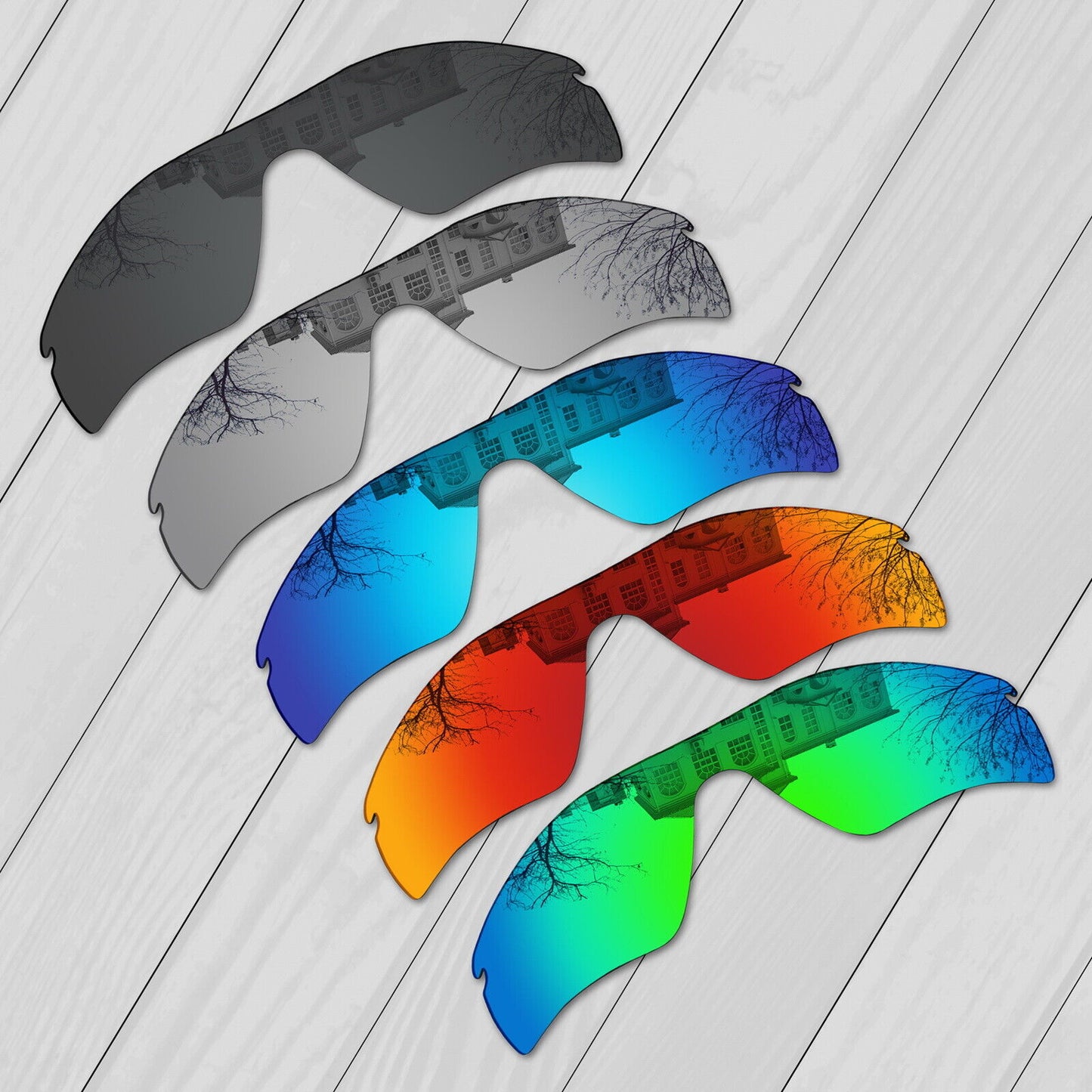 POLARIZED Replacement Lenses & Kit For-Oakley Radar Path Asian Fit Sunglasses