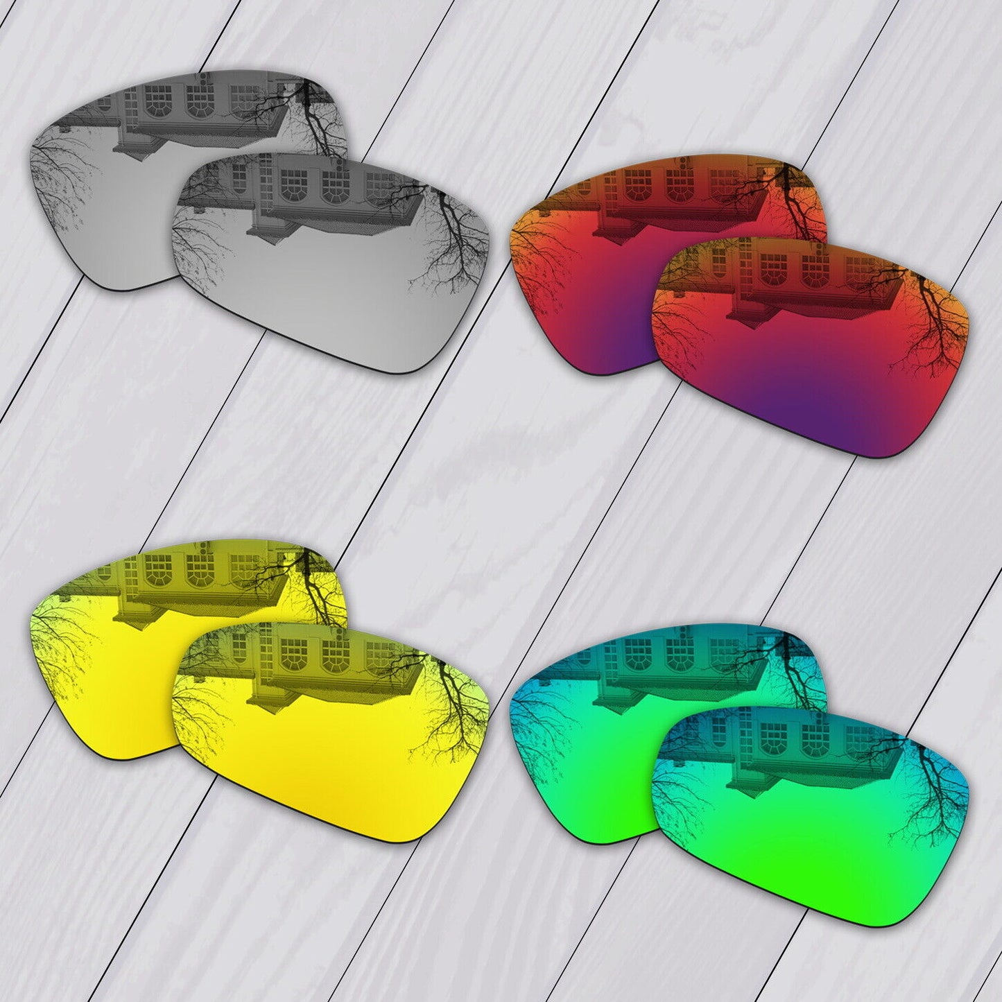 POLARIZED Replacement Lenses For-Oakley Montefrio Sunglasses Anti-Scratch