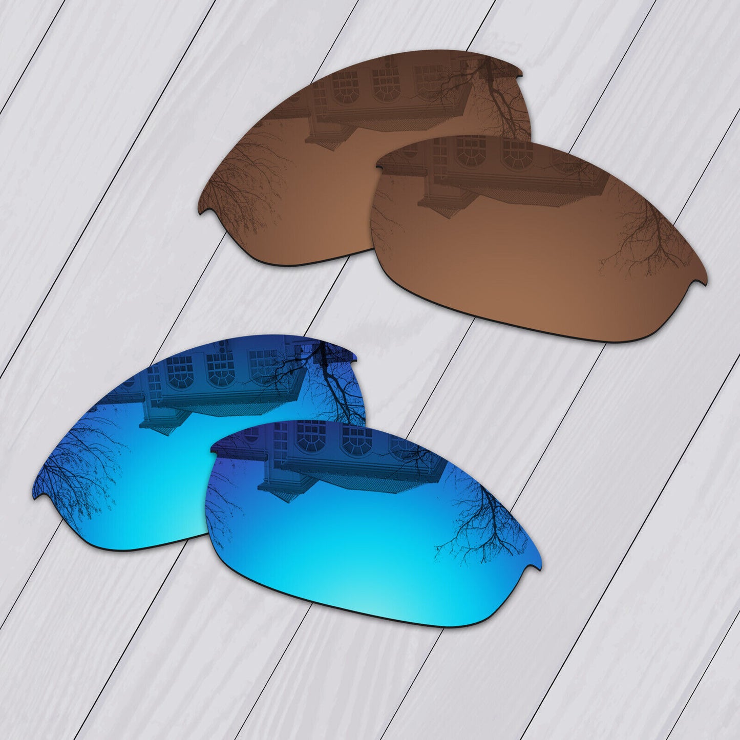 POLARIZED Replacement Lenses For-Oakley Half Jacket Anti-Scratch Options