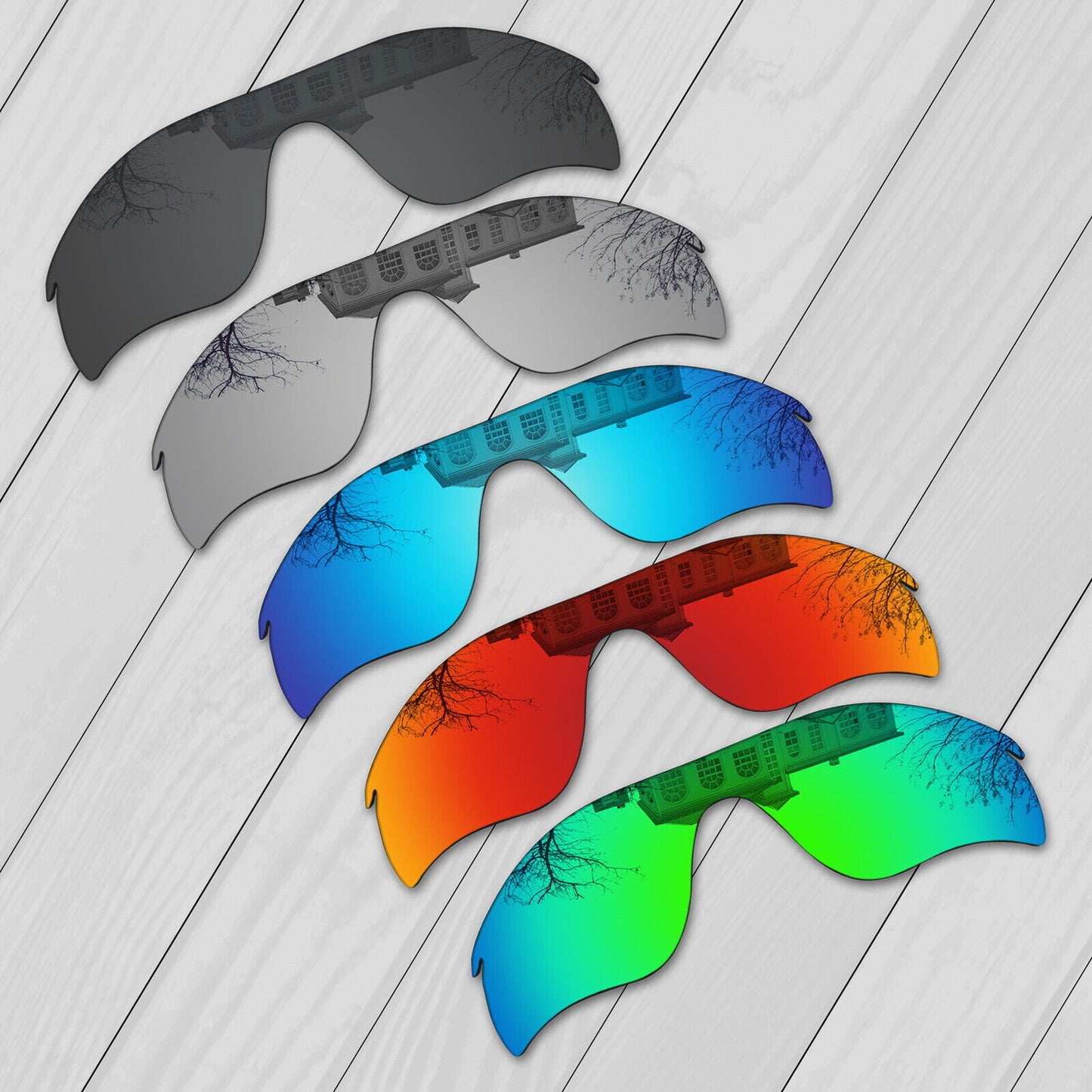 POLARIZED Replacement Lens & Kit For-Oakley RadarLock Path OO9181 Anti-Scratch