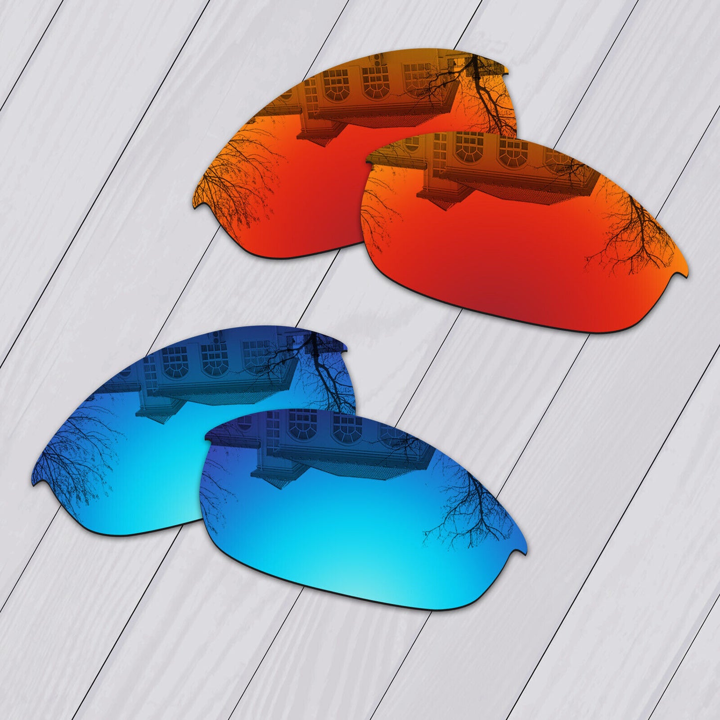 POLARIZED Replacement Lenses For-Oakley Half Jacket Anti-Scratch Options