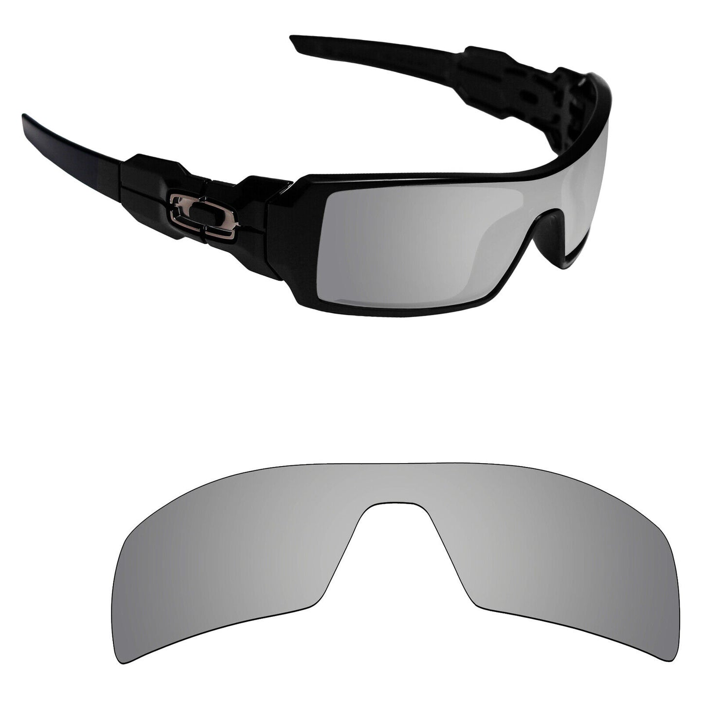Hawkry Polarized Replacement Lenses for-Oakley Oil Rig Sunglass - Options