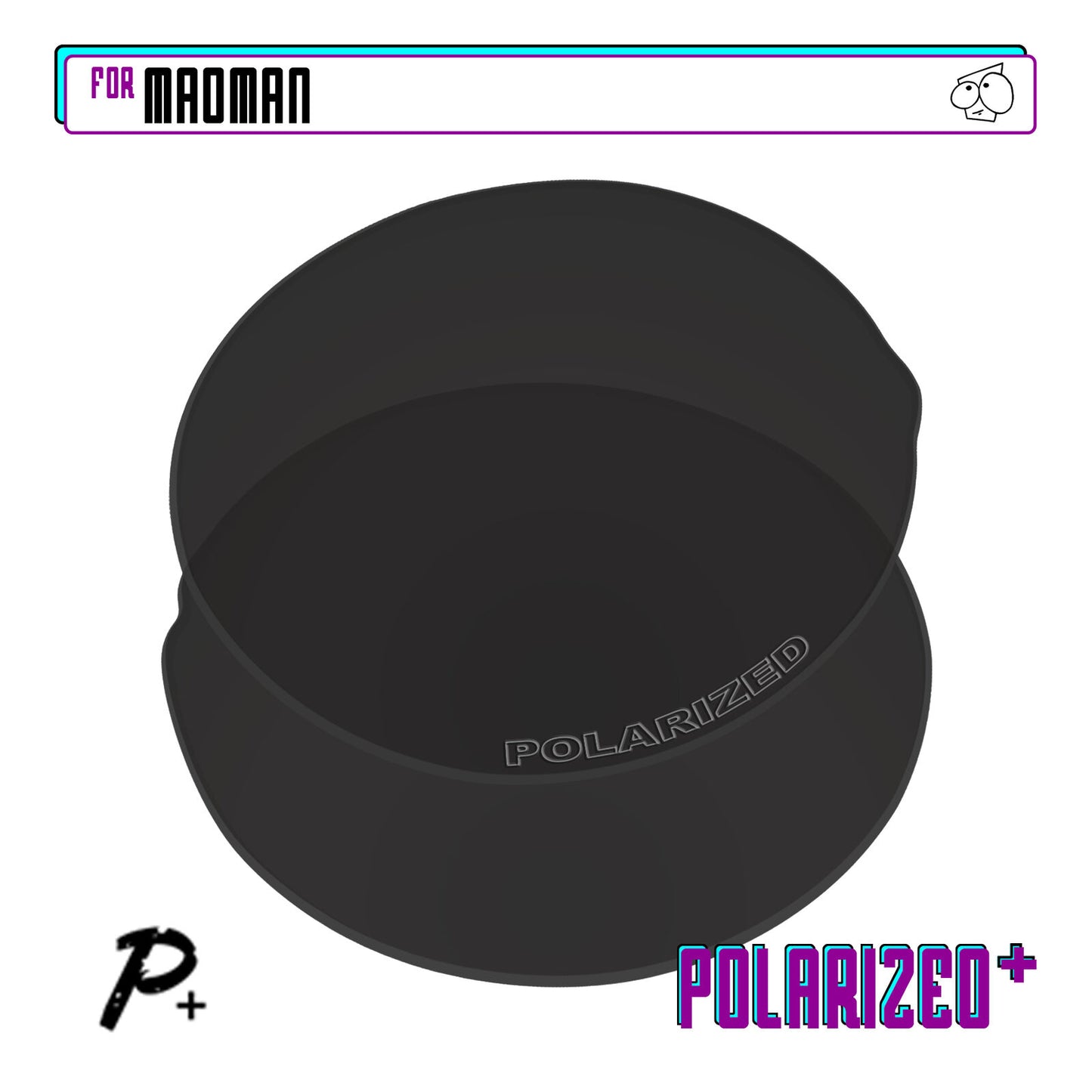 POLARIZED+ Replacement Lens For-Oakley Madman Sunglass Anti-Scratch
