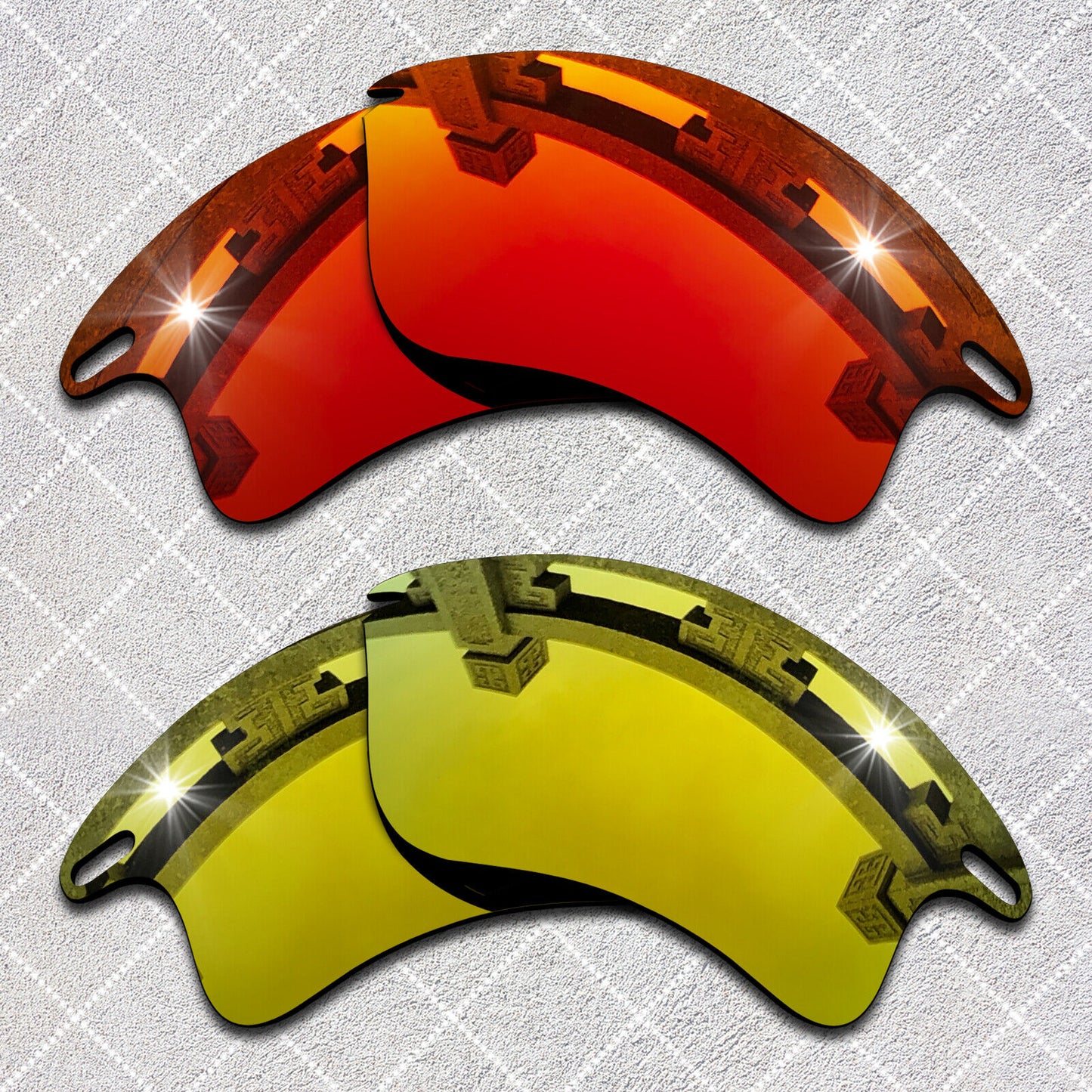 HeyRay Replacement Lenses for Fast Jacket XL OO9156 Sunglasses Polarized-Options
