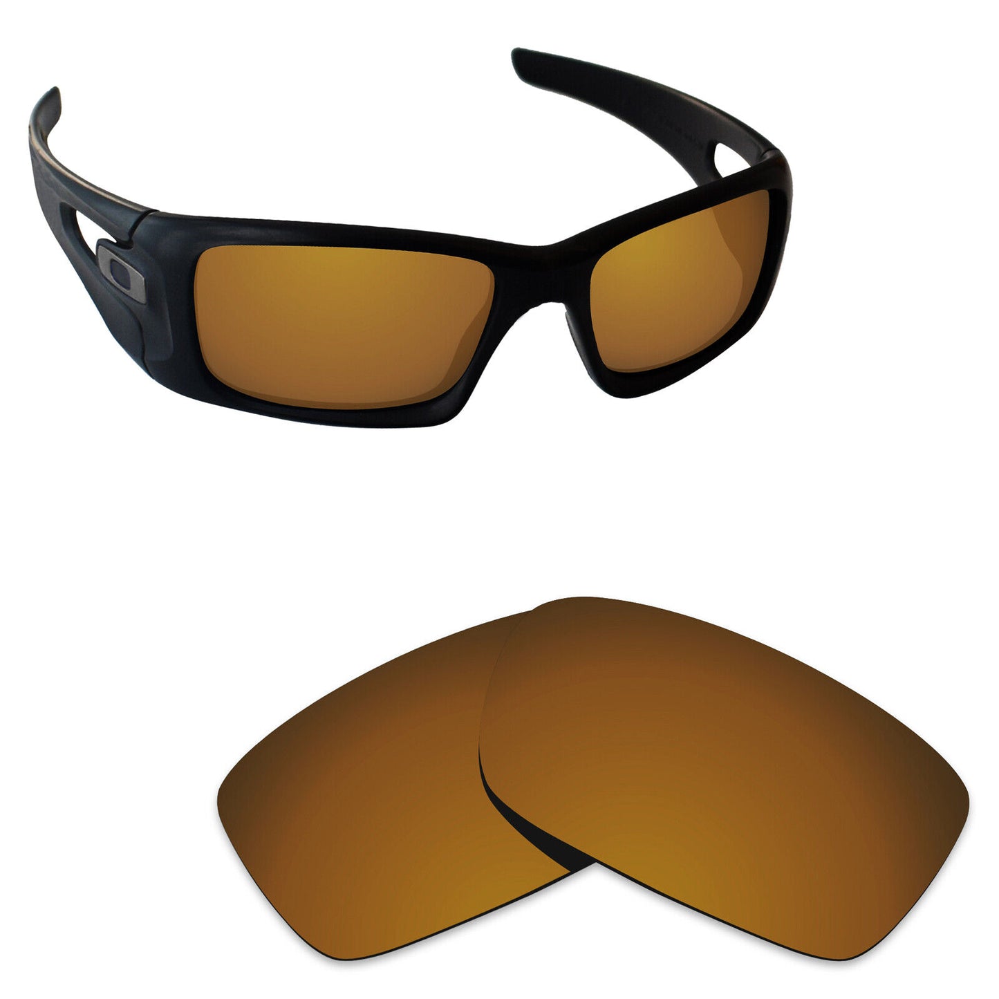 Hawkry Polarized Replacement Lenses for-Oakley Crankcase OO9165 - Mutiple