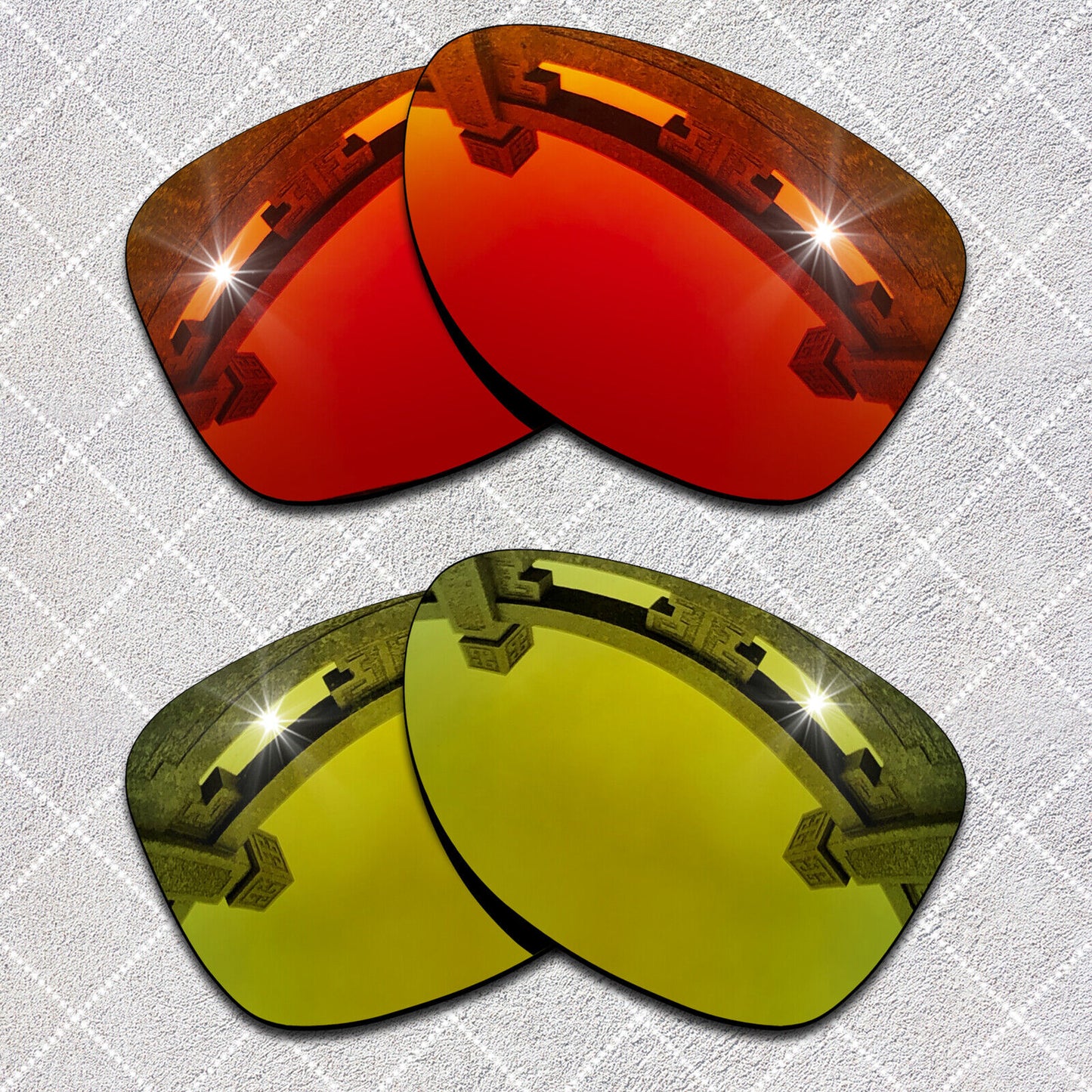 HeyRay Replacement Lenses for Crosshair 2012 OO4060 Sunglasses Polarized - Opt