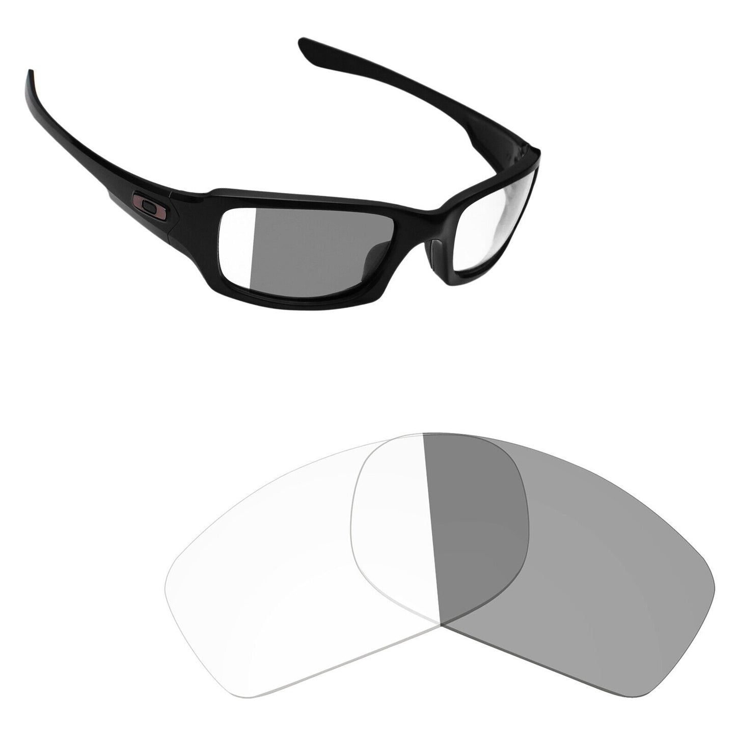 Hawkry Polarized Replacement Lenses for-Oakley Fives Squared Sunglass - Options
