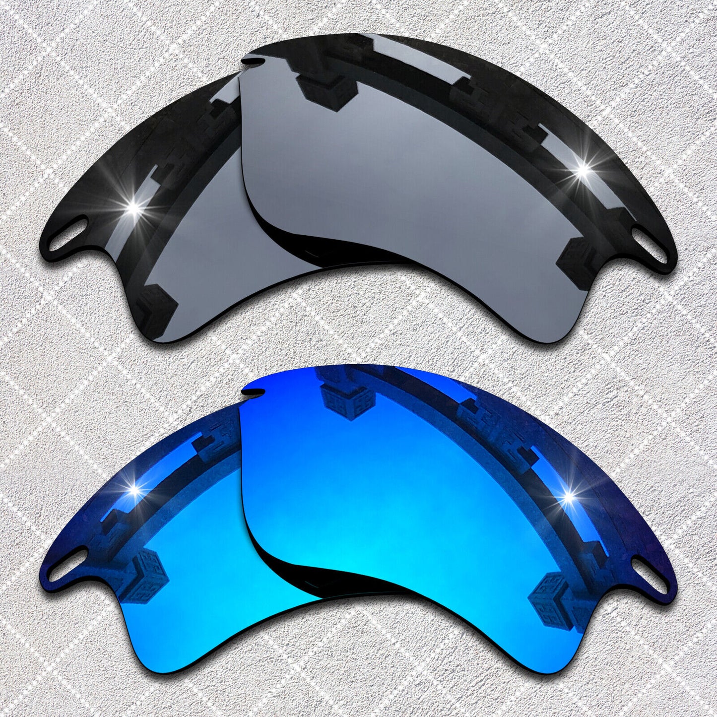HeyRay Replacement Lenses for Fast Jacket XL OO9156 Sunglasses Polarized -Opt
