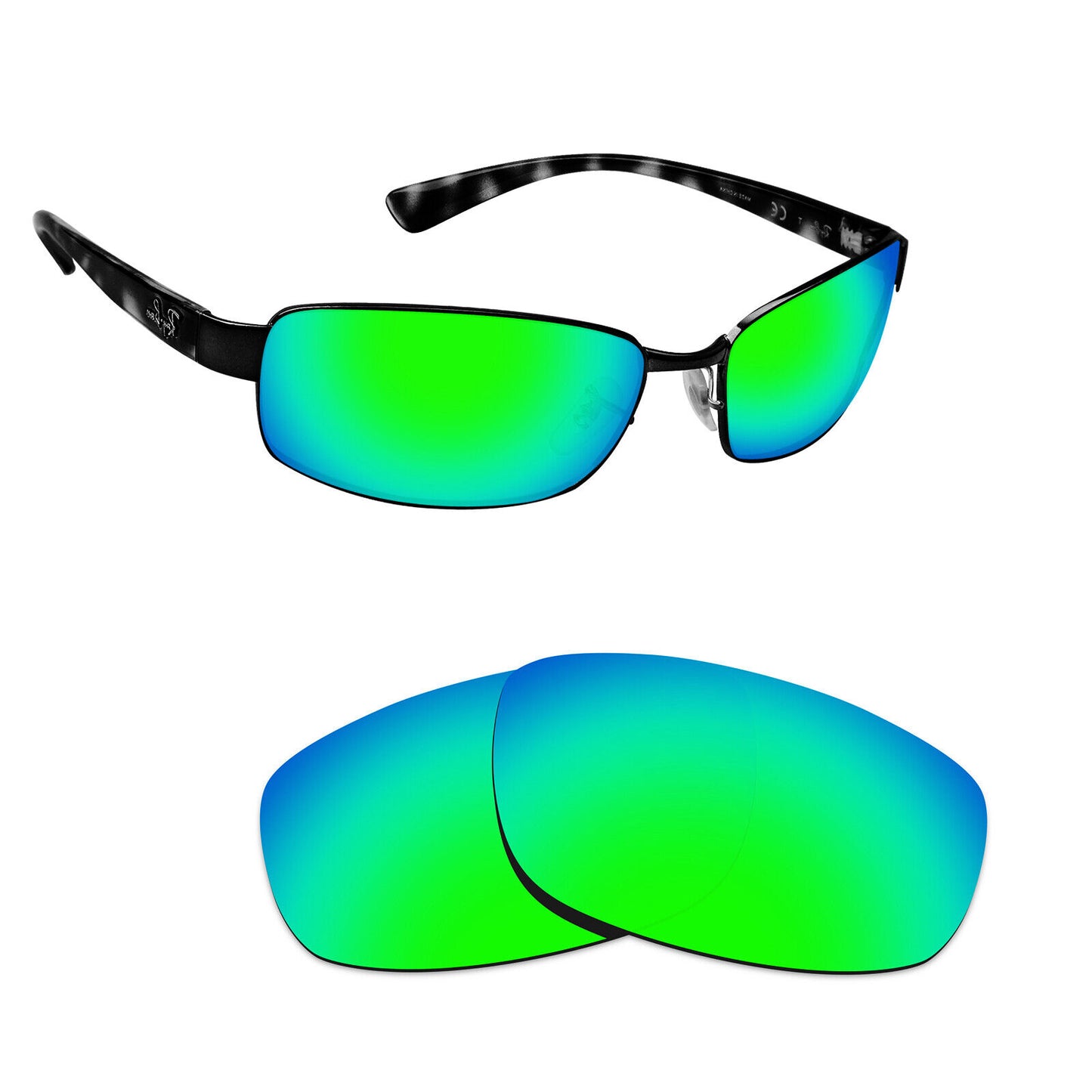 Hawkry Polarized Replacement Lenses for - RayBan-RB3364-62 Sunglass - Multiple