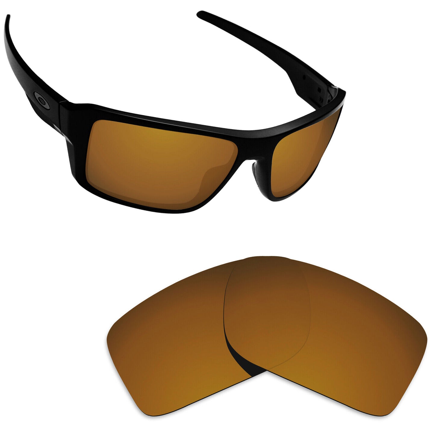 Hawkry Polarized Replacement Lenses for-Oakley Double Edge OO9380 - Multiple
