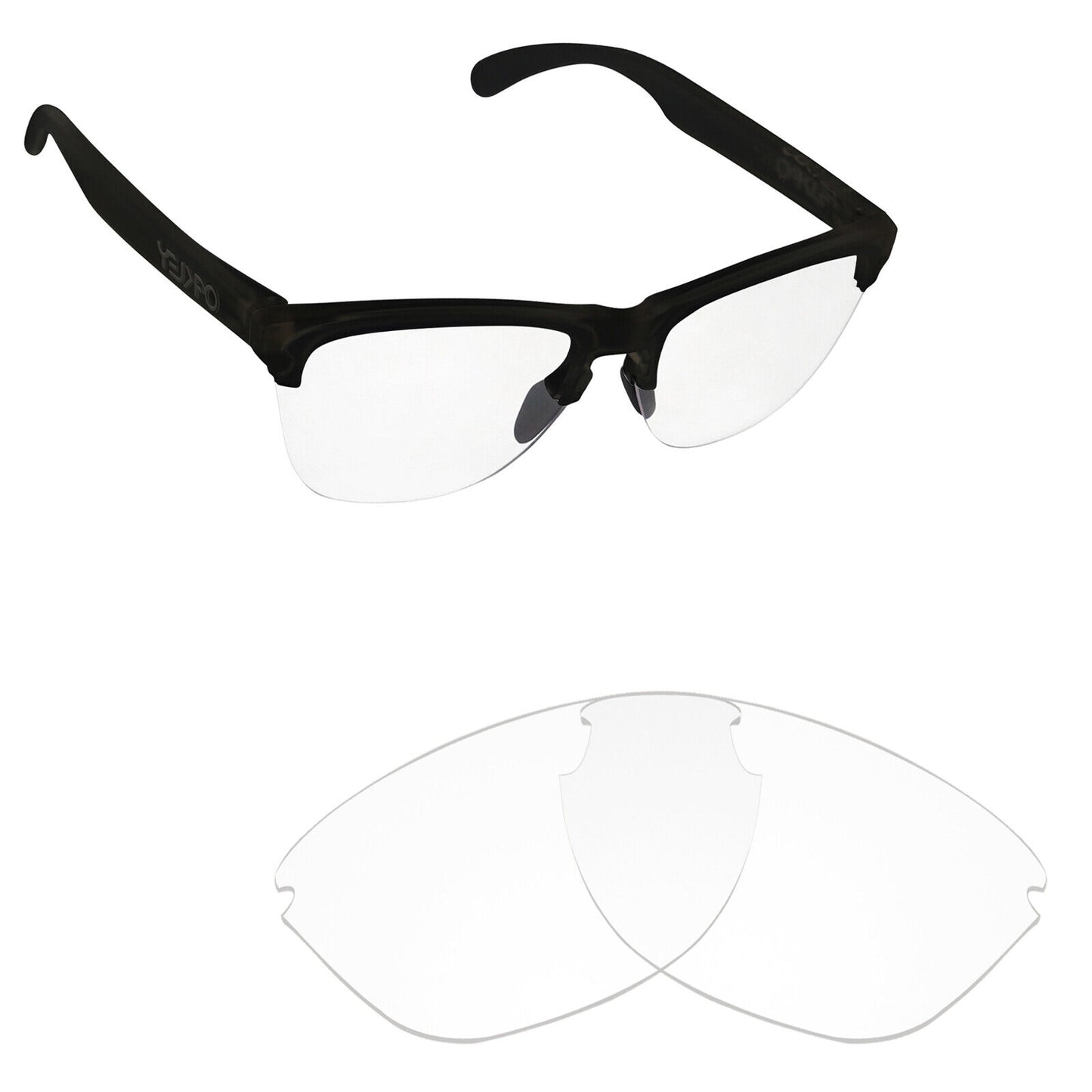 Hawkry Polarized Replacement Lens for-Oakley Frogskins Lite OO9374 - Multiple
