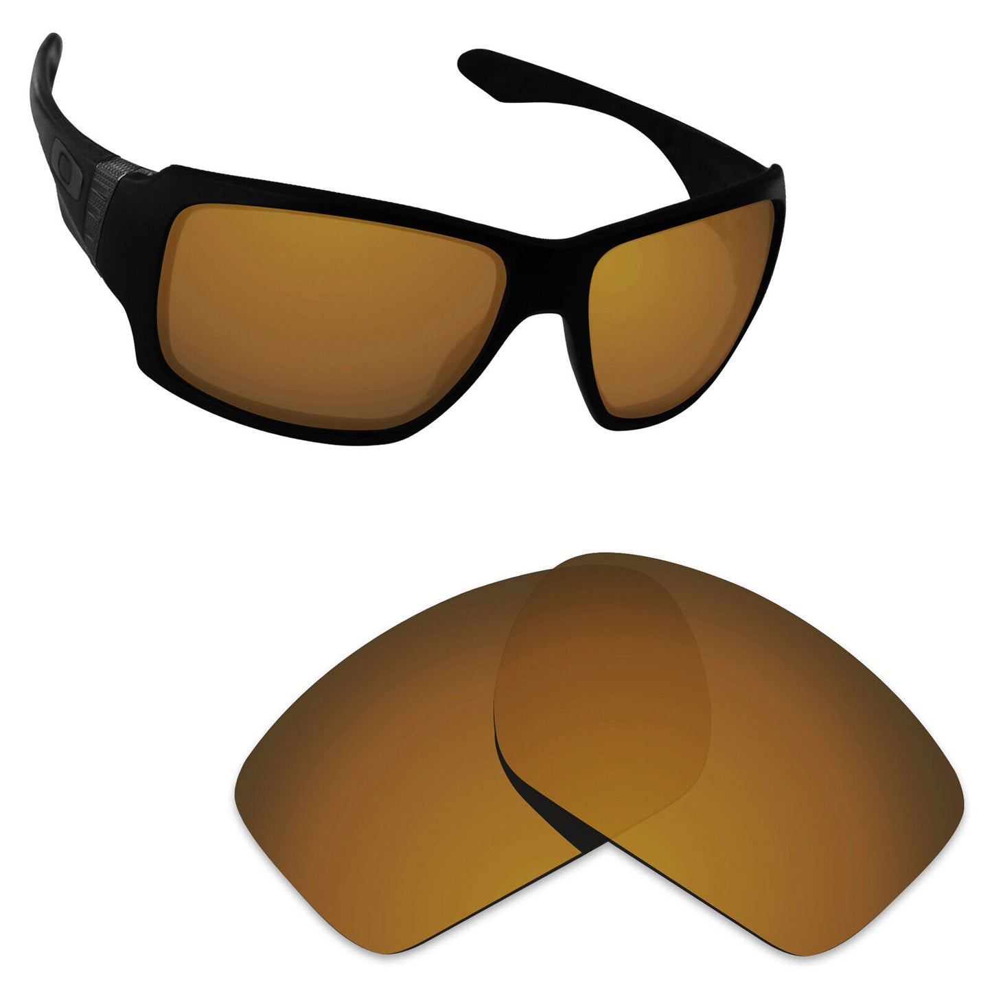Hawkry Polarized Replacement Lenses for-Oakley Big Taco OO9173 Sunglass-Multiple