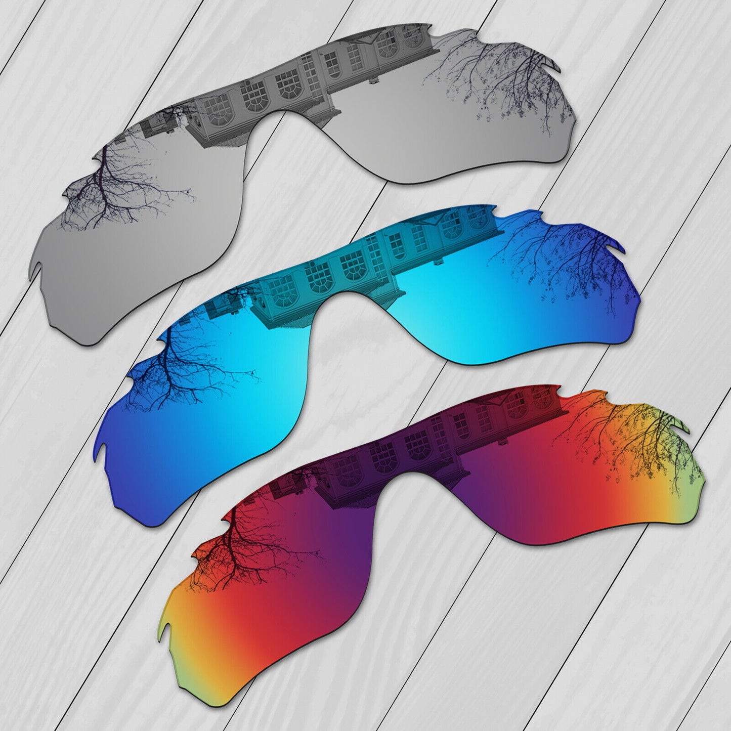 POLARIZED Replacement Lens & Kit For-Oakley RadarLock Edge Vented OO9183 Options