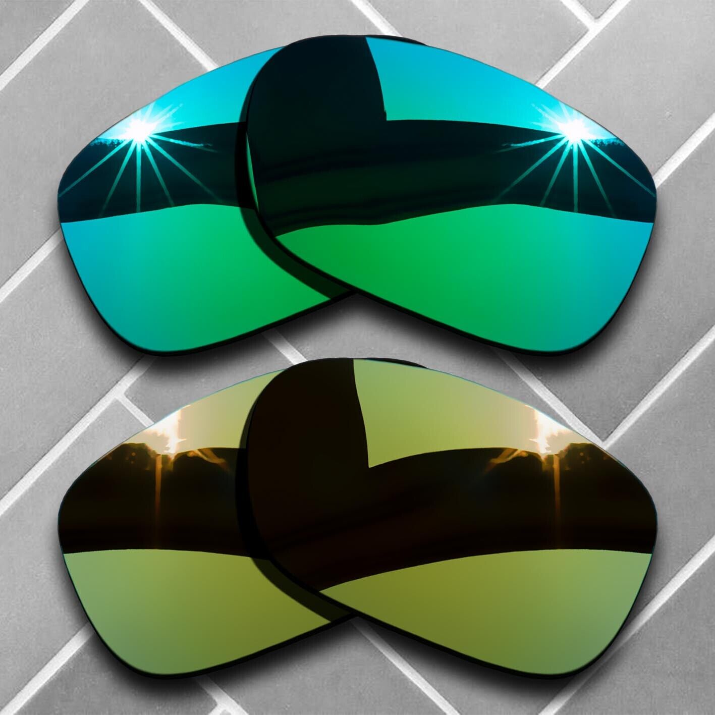 Polarized Replacement lenses for-Oakley Twoface Anti-Scratch Multiple Choices US