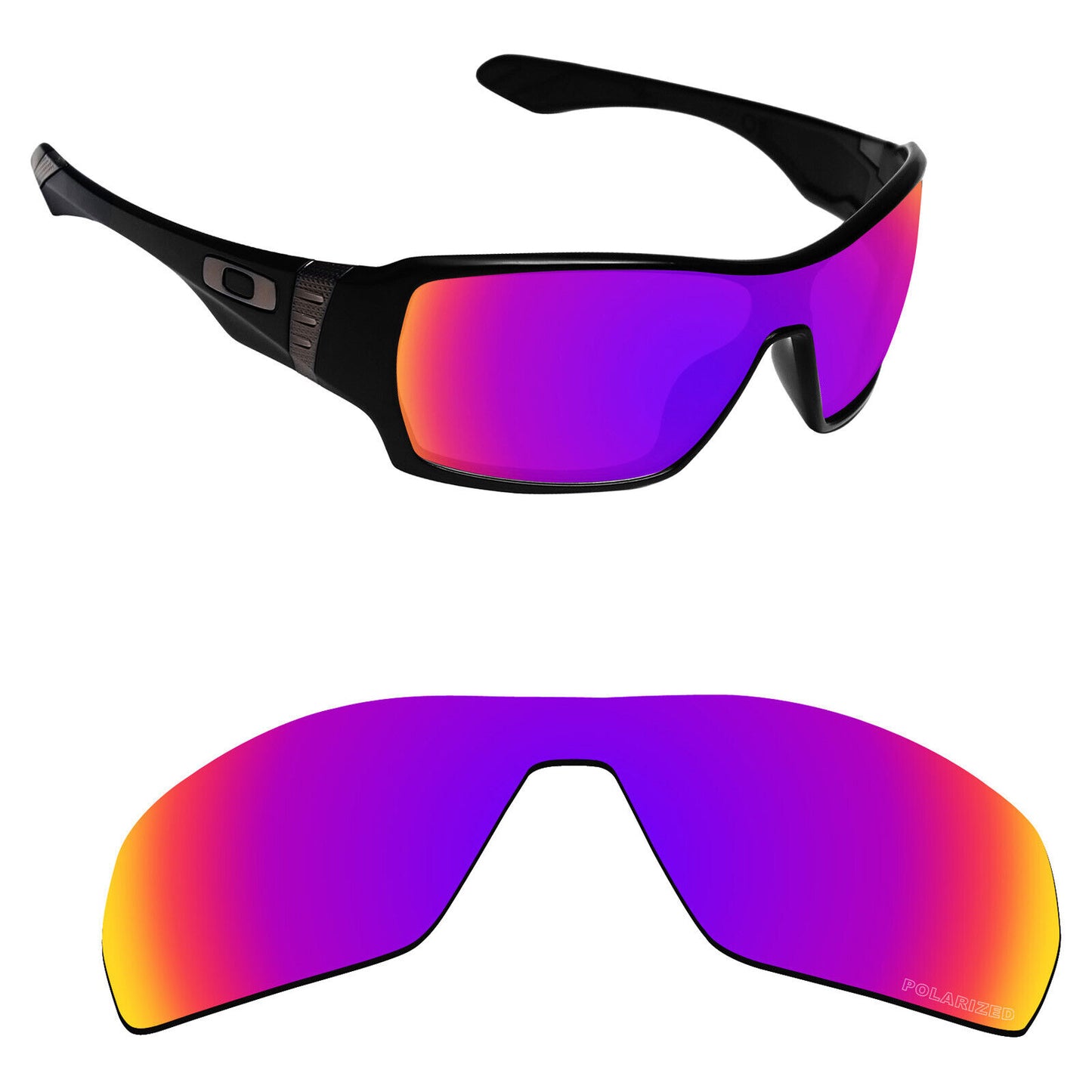 Hawkry Polarized Replacement Lenses for-Oakley Offshoot OO9190 Sunglass-Multiple