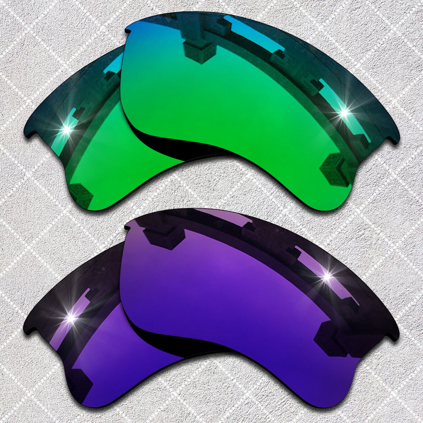 HeyRay Replacement Lenses for Flak Jacket XLJ Sunglasses Polarized - Options