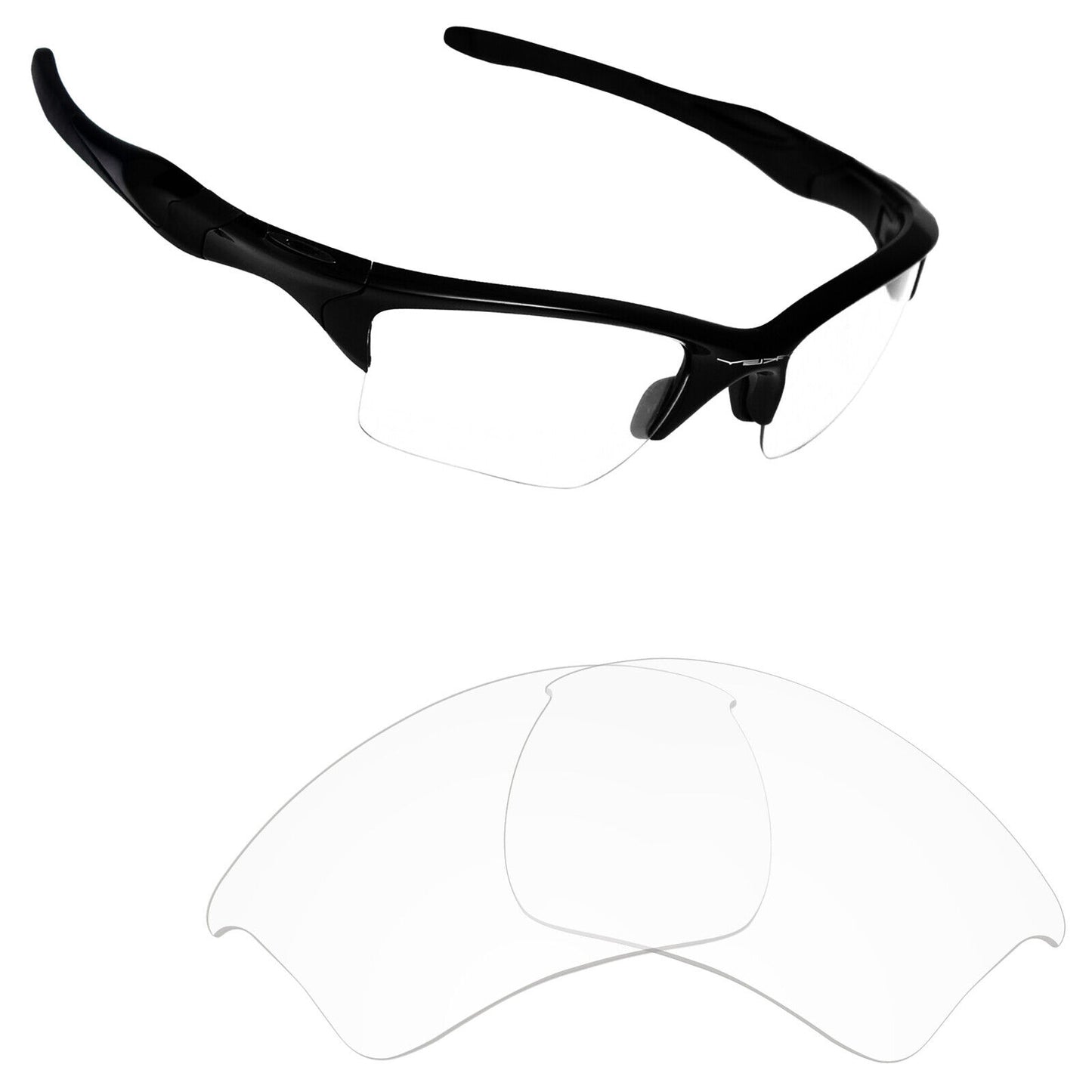 Hawkry Polarized Replacement Lens for-Oakley Half Jacket 2.0 XL OO9154 - Options